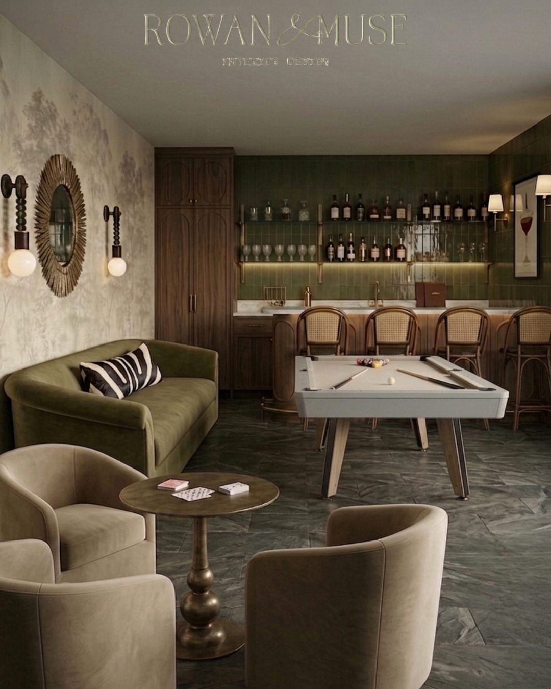 Moody Basement Lounge 
