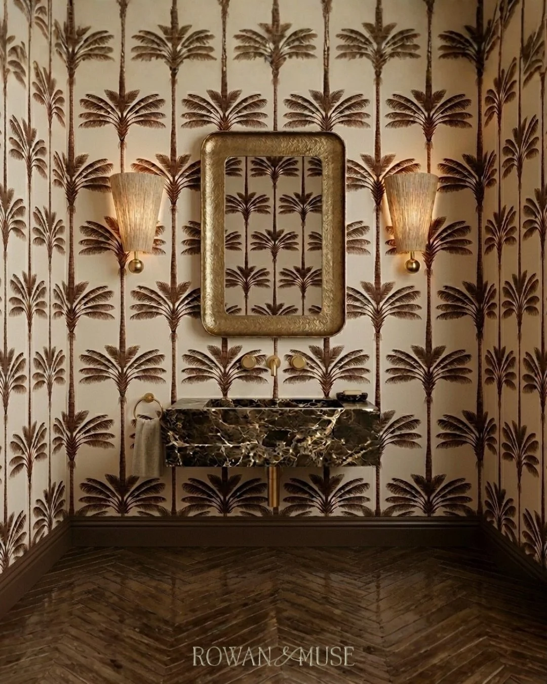 One iconic collaboration led me to design these three bathrooms. 

The @schumacher1889 &times; @johannaortizhome collection proves that wallpaper can completely transform a space. Each powder room tells a different story, but they each have a bold pa