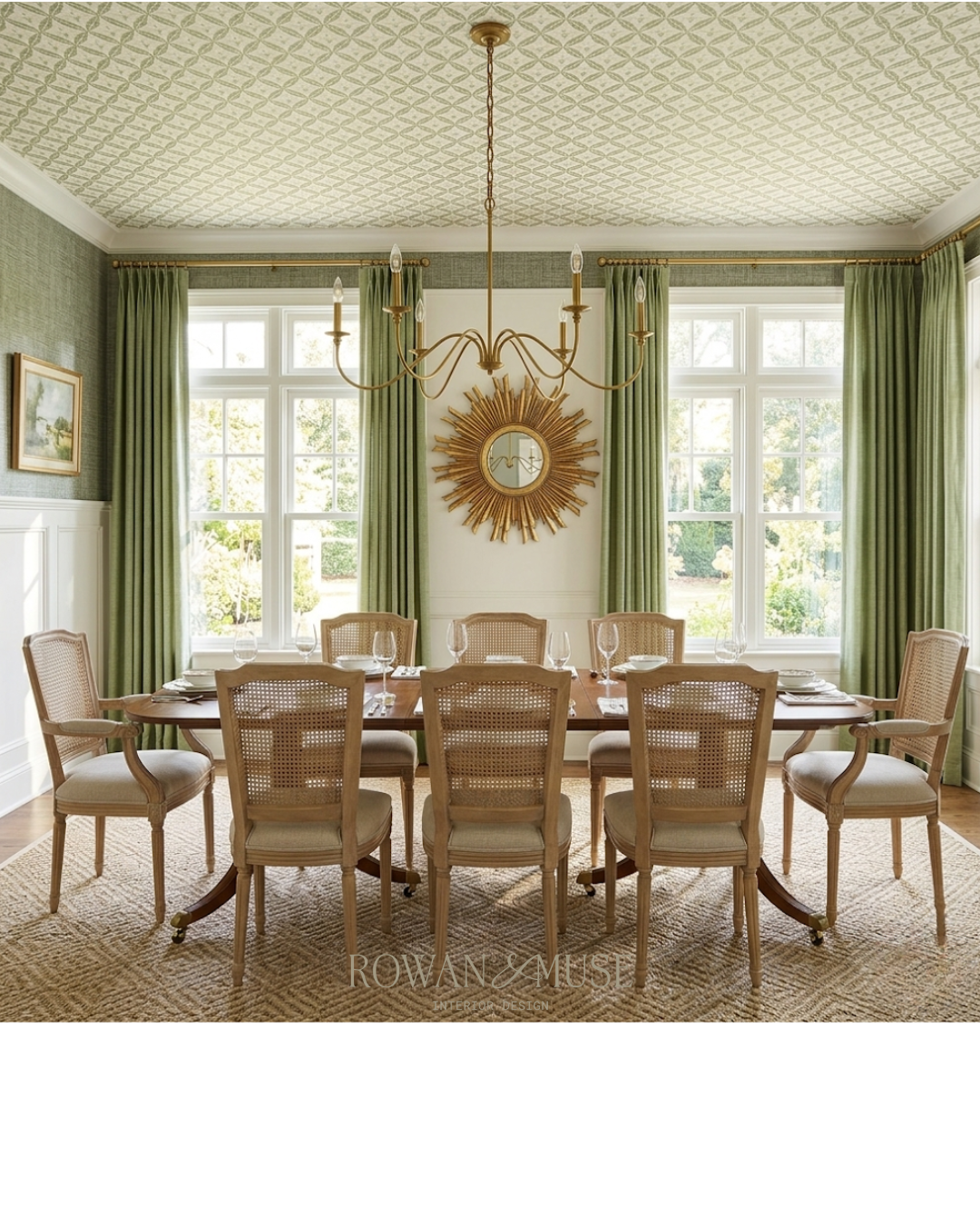 Modern Traditional Dining Room