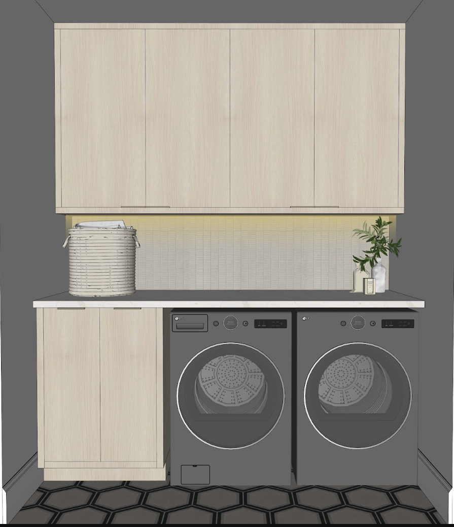 Kids Level Laundry Room Design