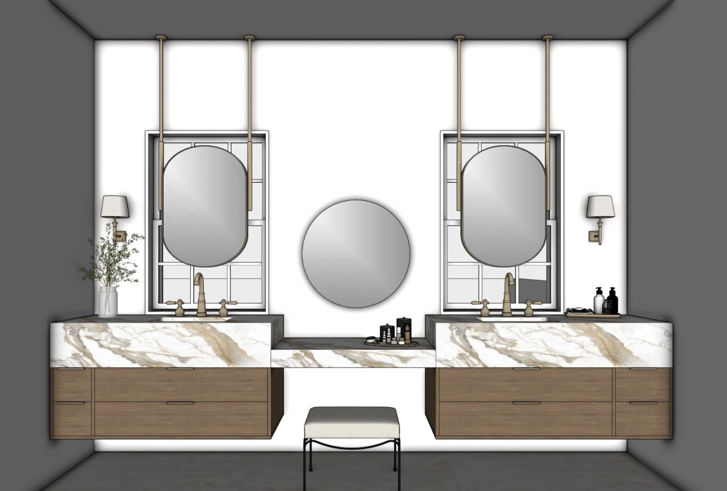 Master Bathroom Second Design Concept 