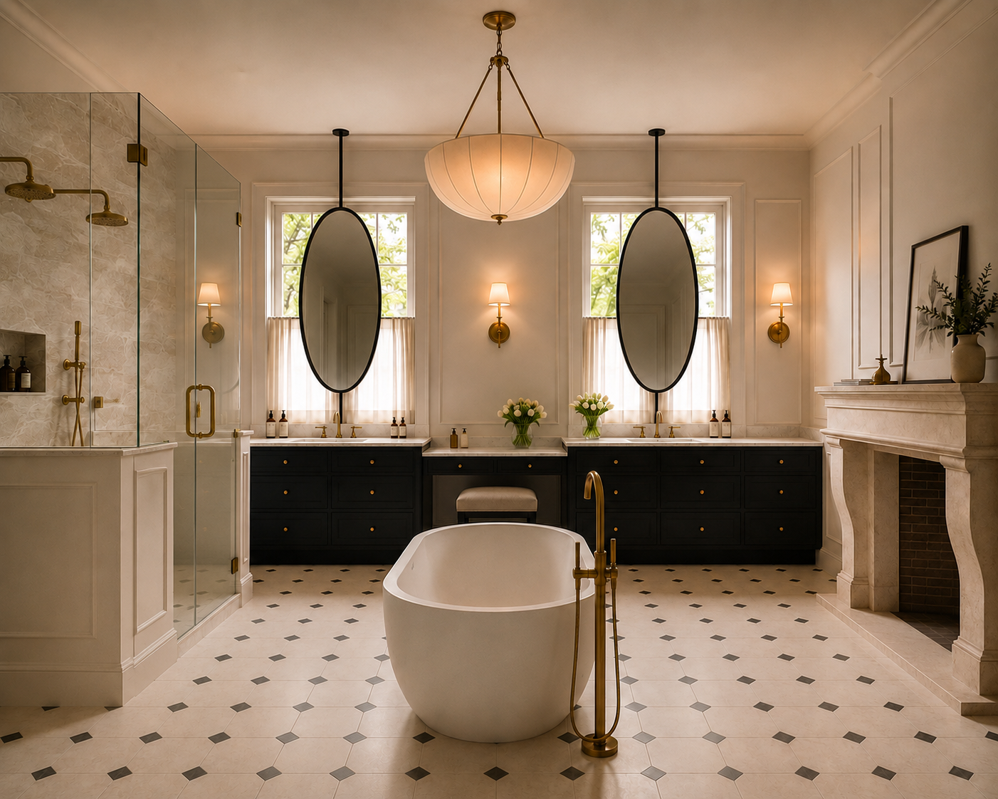 Master Bathroom First Design Concept
