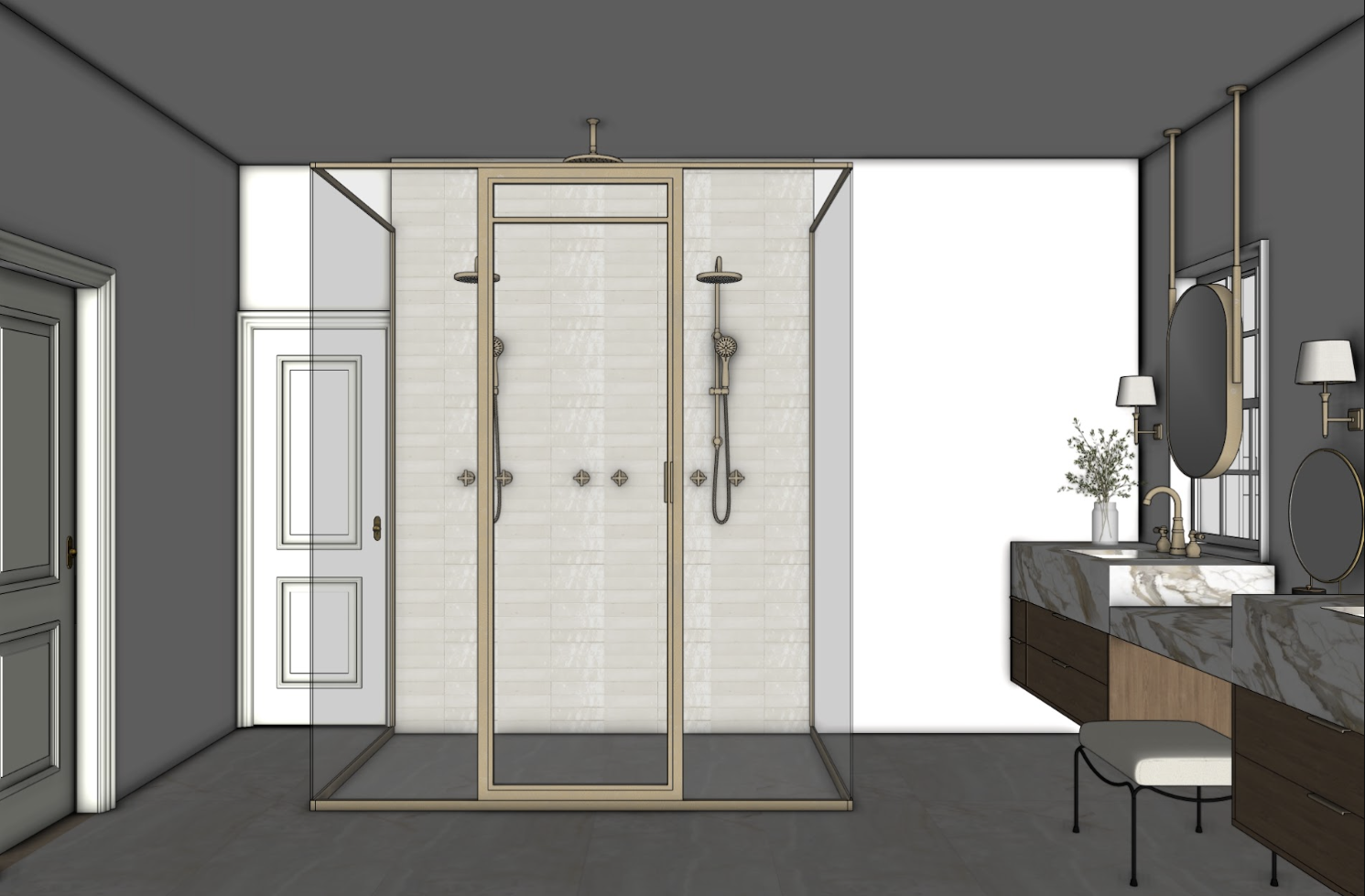 Master Bathroom Second Design Concept
