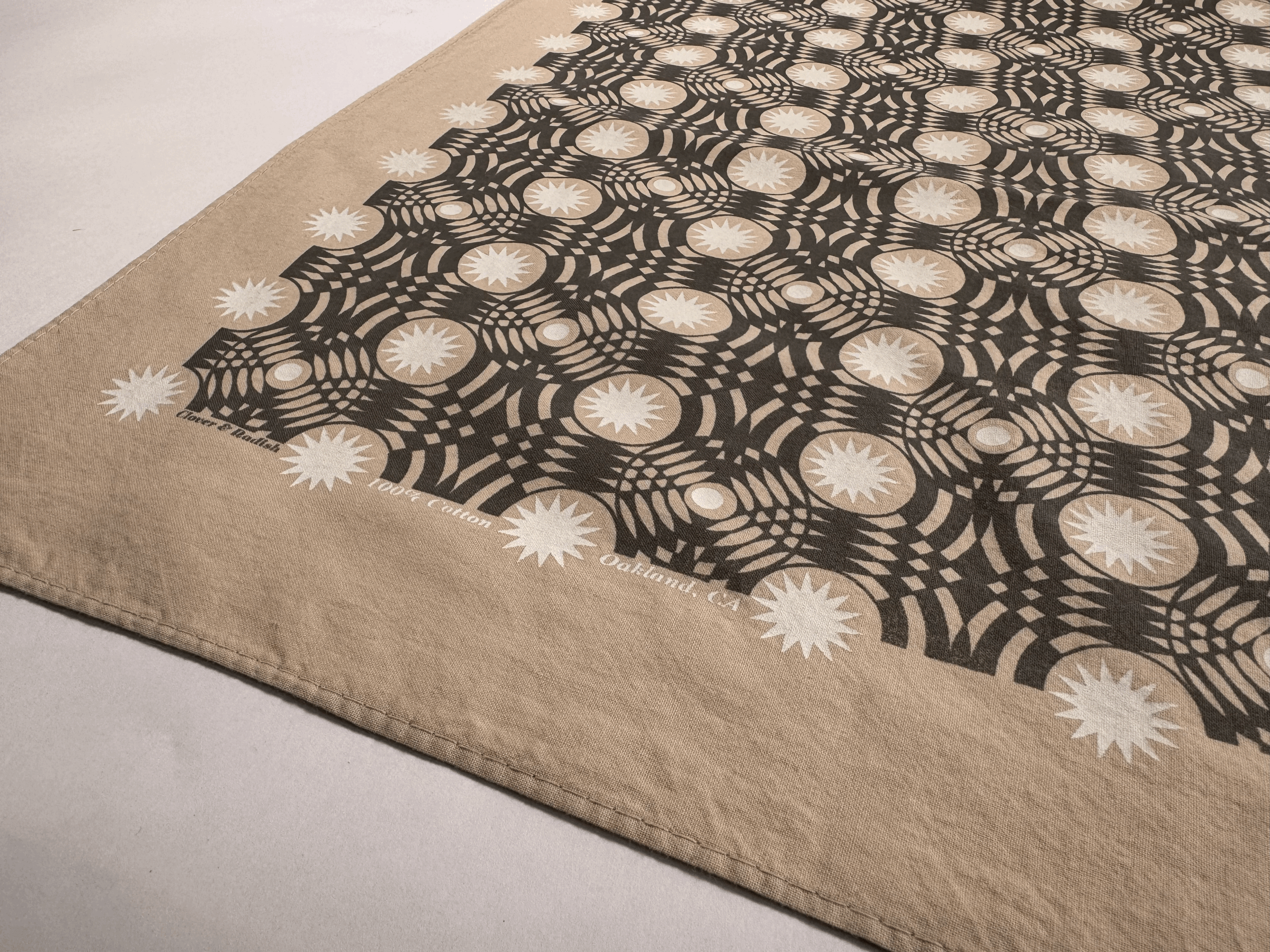 Sand Dune Bandana pattern closeup.gif