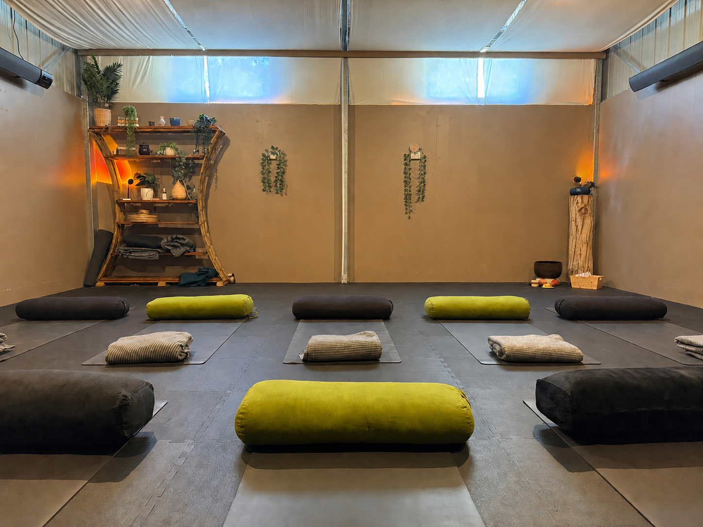 Group breathwork space at Project Bright Studio, Bright
