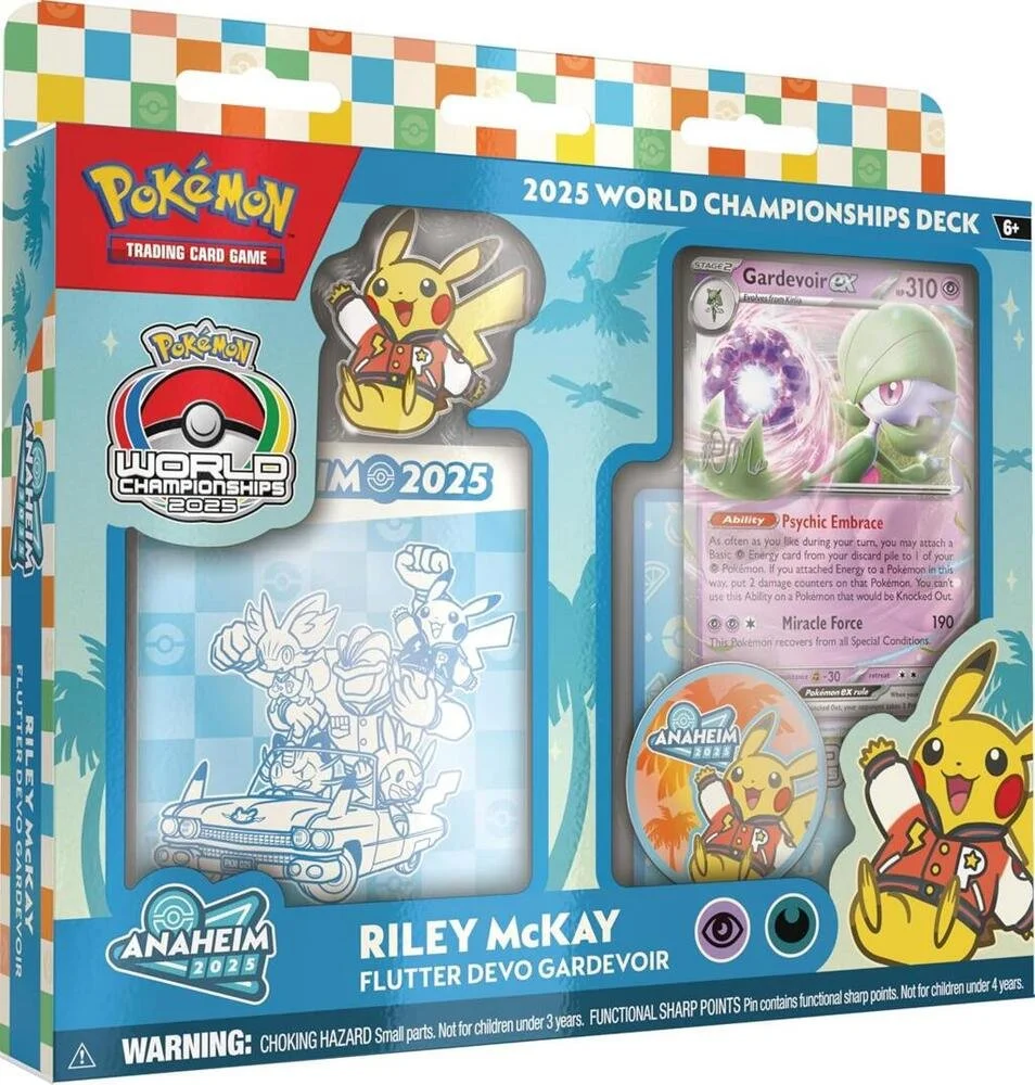 2025 World Championship Deck: Riley McKay (Flutter Devo Gardevoir) - World Championship Decks