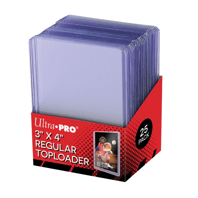 3" x 4" Clear Regular TOPLOADER® Sleeves (25ct) for Standard Size Cards