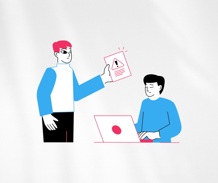 Illustration representing difficulty with focus and organisation