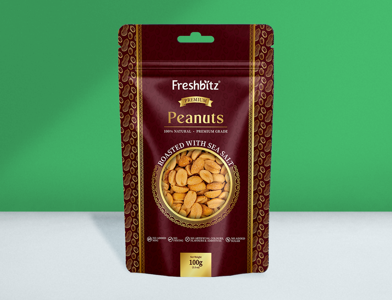 Freshbitz® Premium Peanuts – Roasted & Salted
