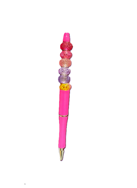 Handmade beaded pen