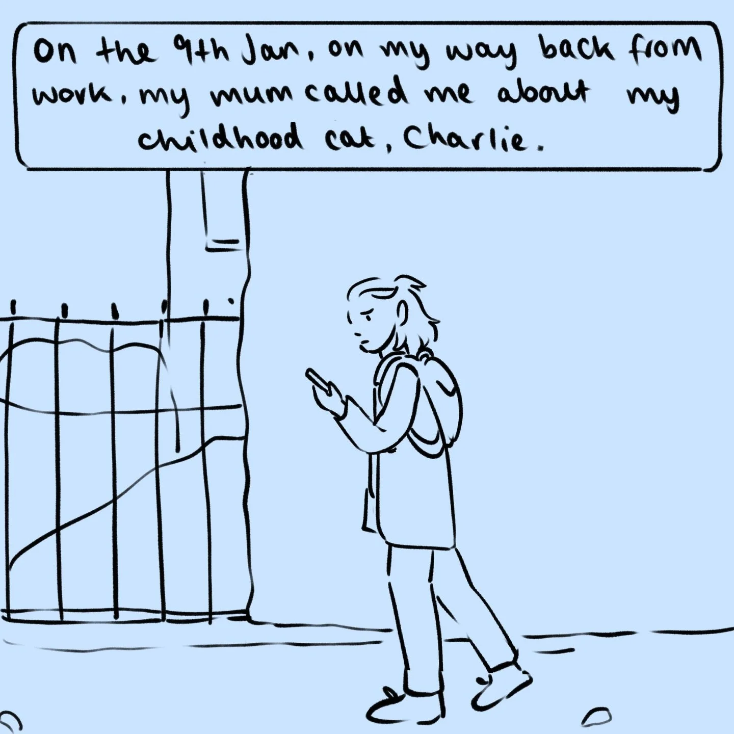 I&rsquo;m not really one for personal comics, but I felt like I had to get this out of my system. A little rough comic about my best friend Charlie. Rest in peace my beautiful boy.