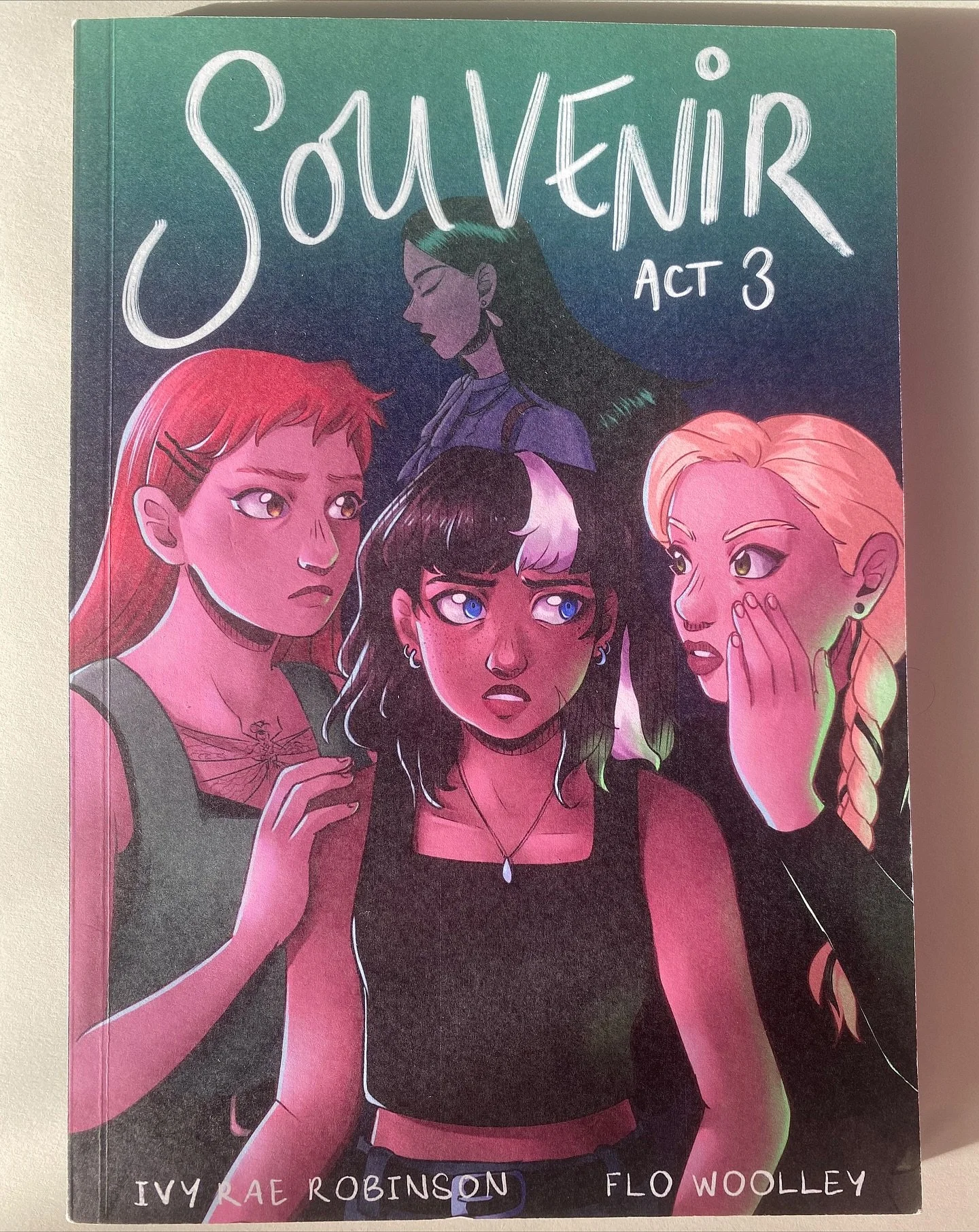 Debuting this weekend at @thoughtbubblefestival ! We&rsquo;ve worked so hard to get Act 3 done in time and we&rsquo;re so proud of how it turned out 💖
@souvenircomic @normallyblue 

#webcomic #indiecomics #thoughtbubblefestival