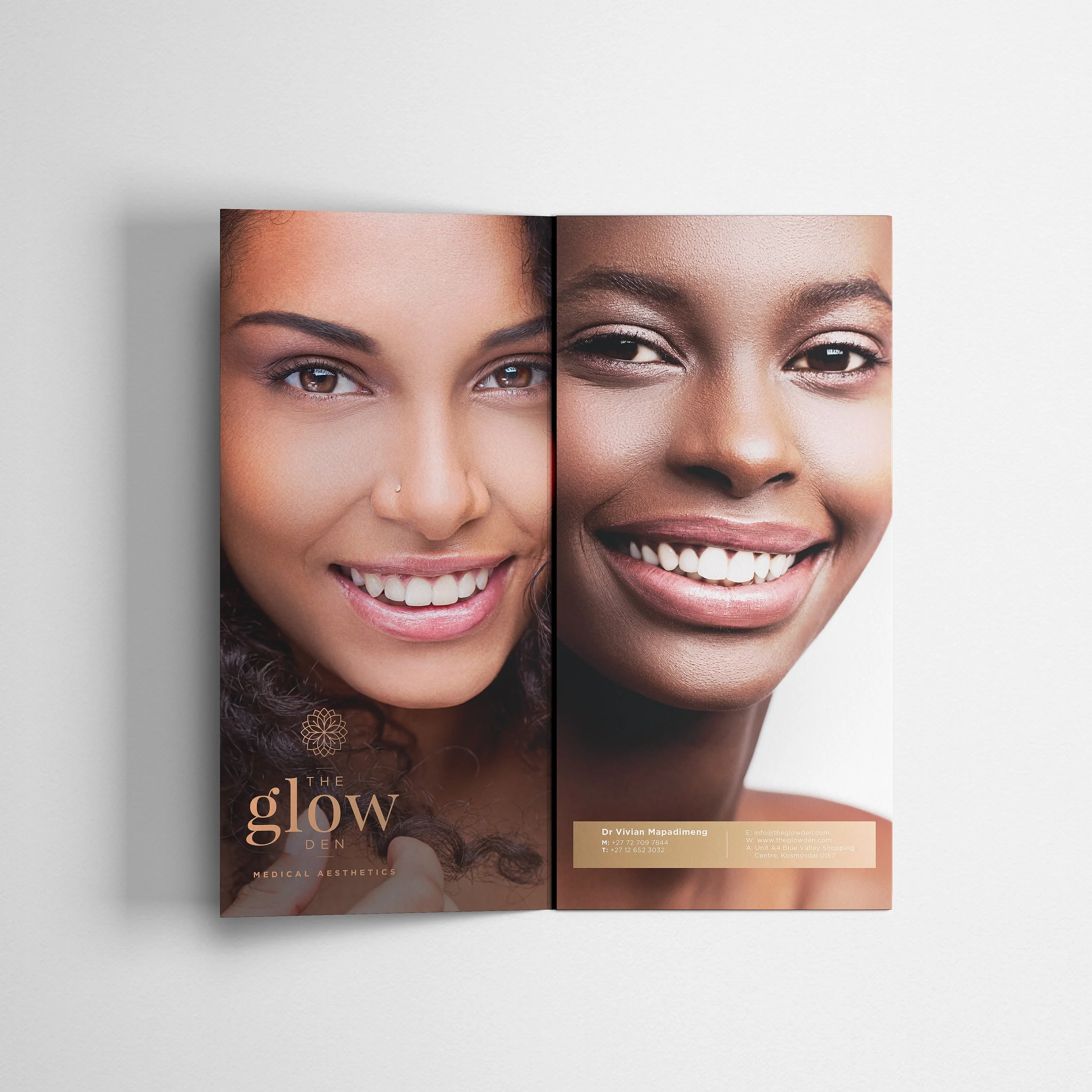 The Glow Den Branding