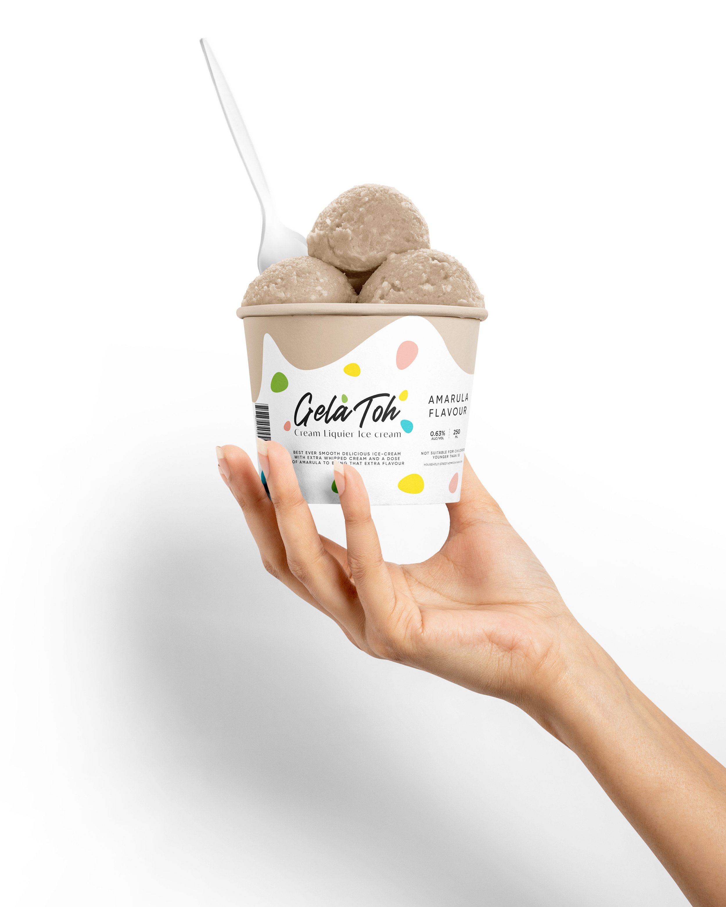 Gelatoh Ice Cream Branding