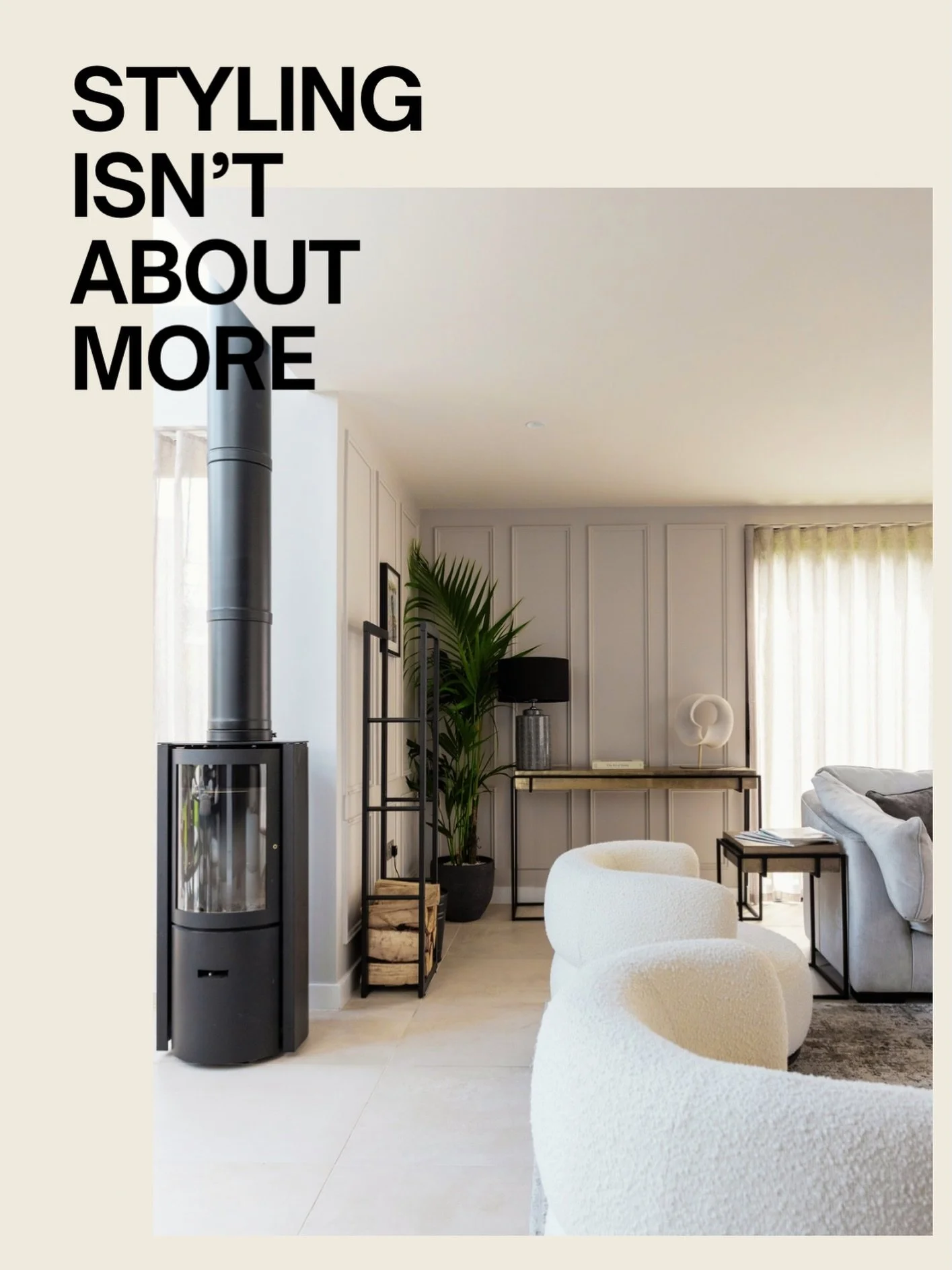Most people assume a home feels elevated because of expensive furniture or styled shelves.

But often, the difference is much quieter than that.

It is the layering of textures. The balance between openness and calm. The feeling that every detail bel
