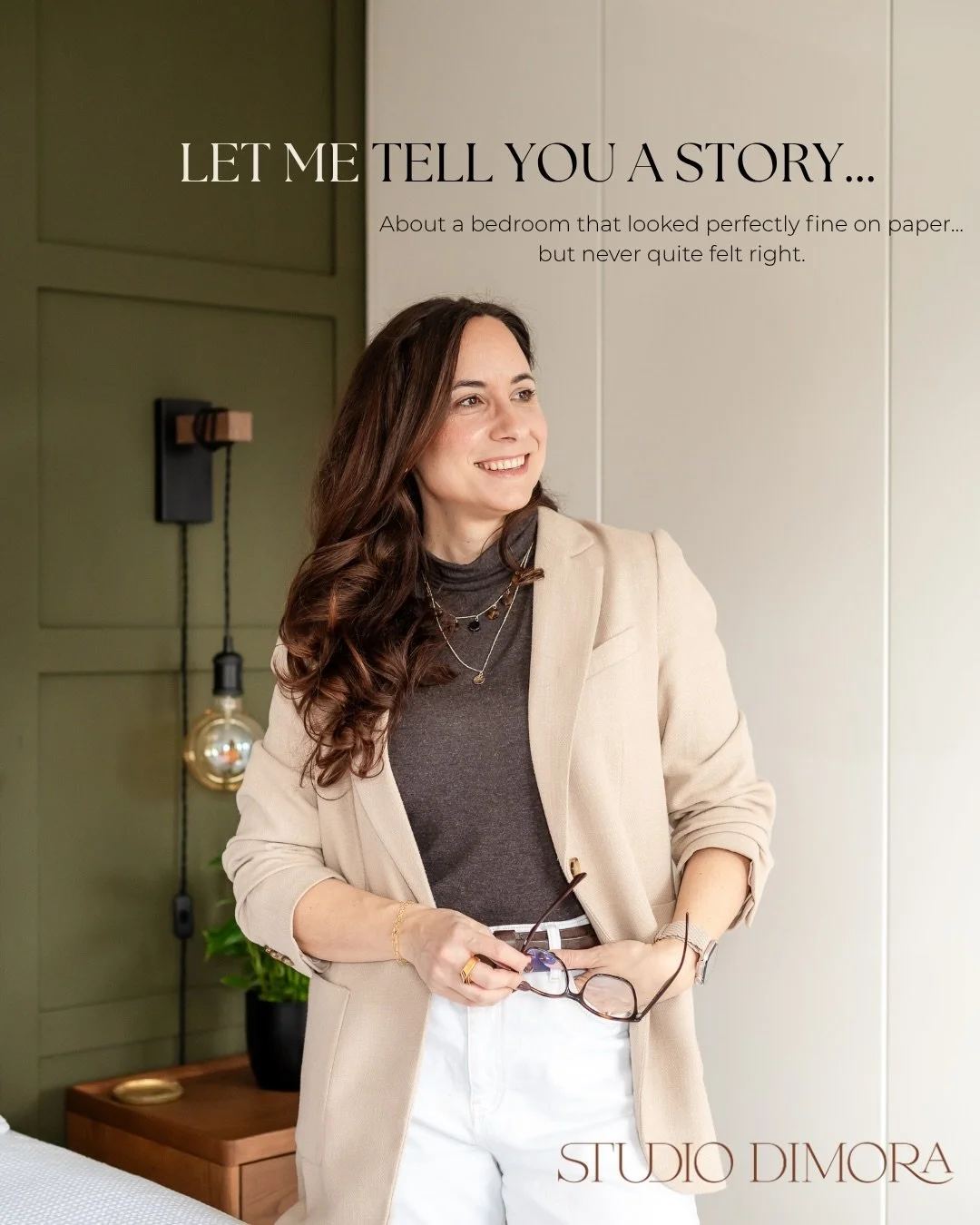 There was nothing wrong with this bedroom.

In fact, that was the challenge.

When I first visited, the room was comfortable, practical and filled with good quality furniture. 

It worked perfectly well, yet it never quite felt finished. 

The differ