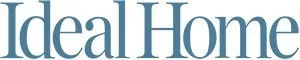 Ideal Home logo in blue text