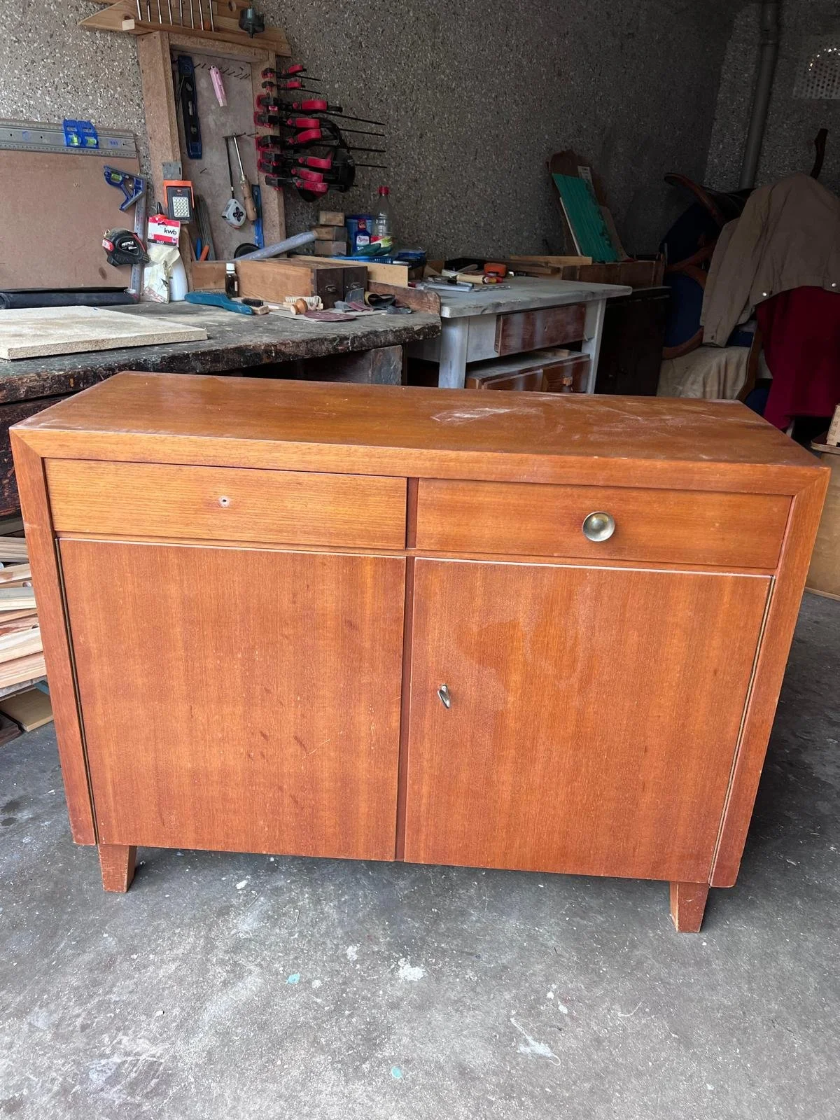 Billy, the 70´s Blue Cupboard