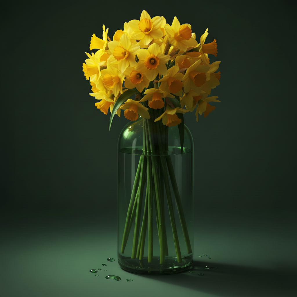 Daffodils in a Bottle