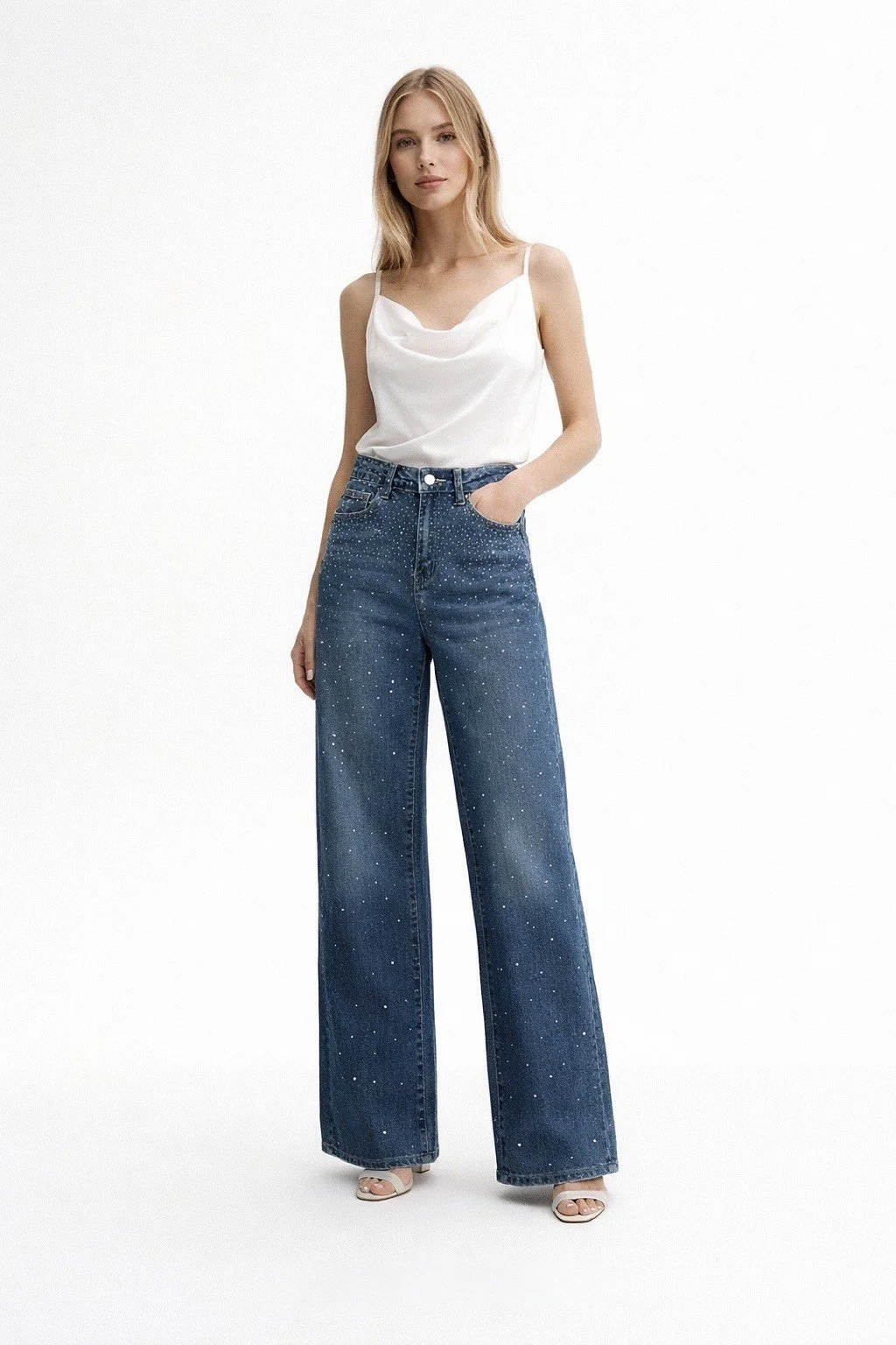 Straight Wide Jean Lumen