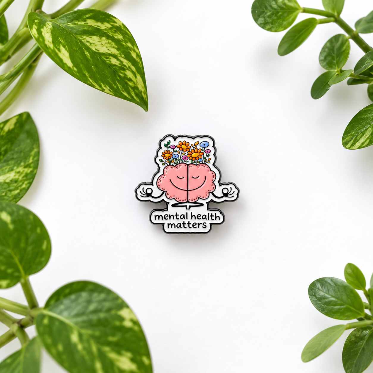 Mental Health Matters Enamel Pin