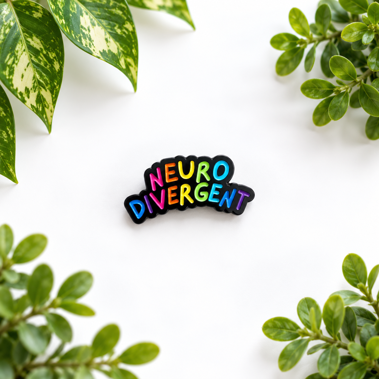 Neurodivergent Enamel Pin