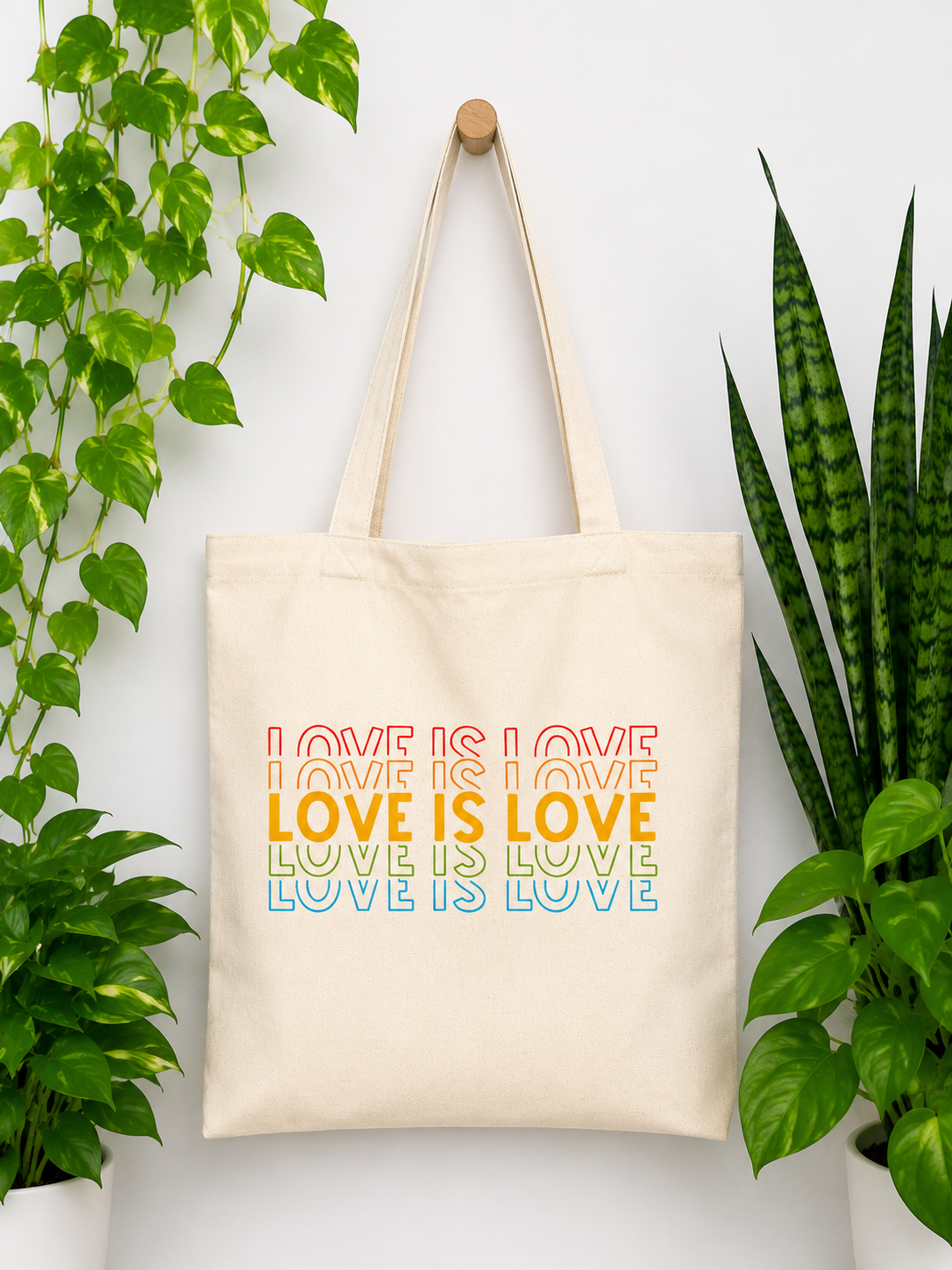 Love Is Love Canvas Tote Bag