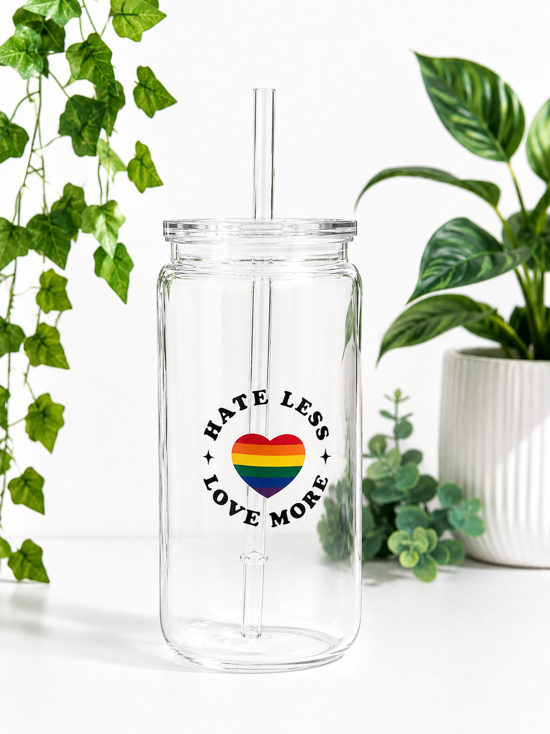 Hate Less Love More Cup