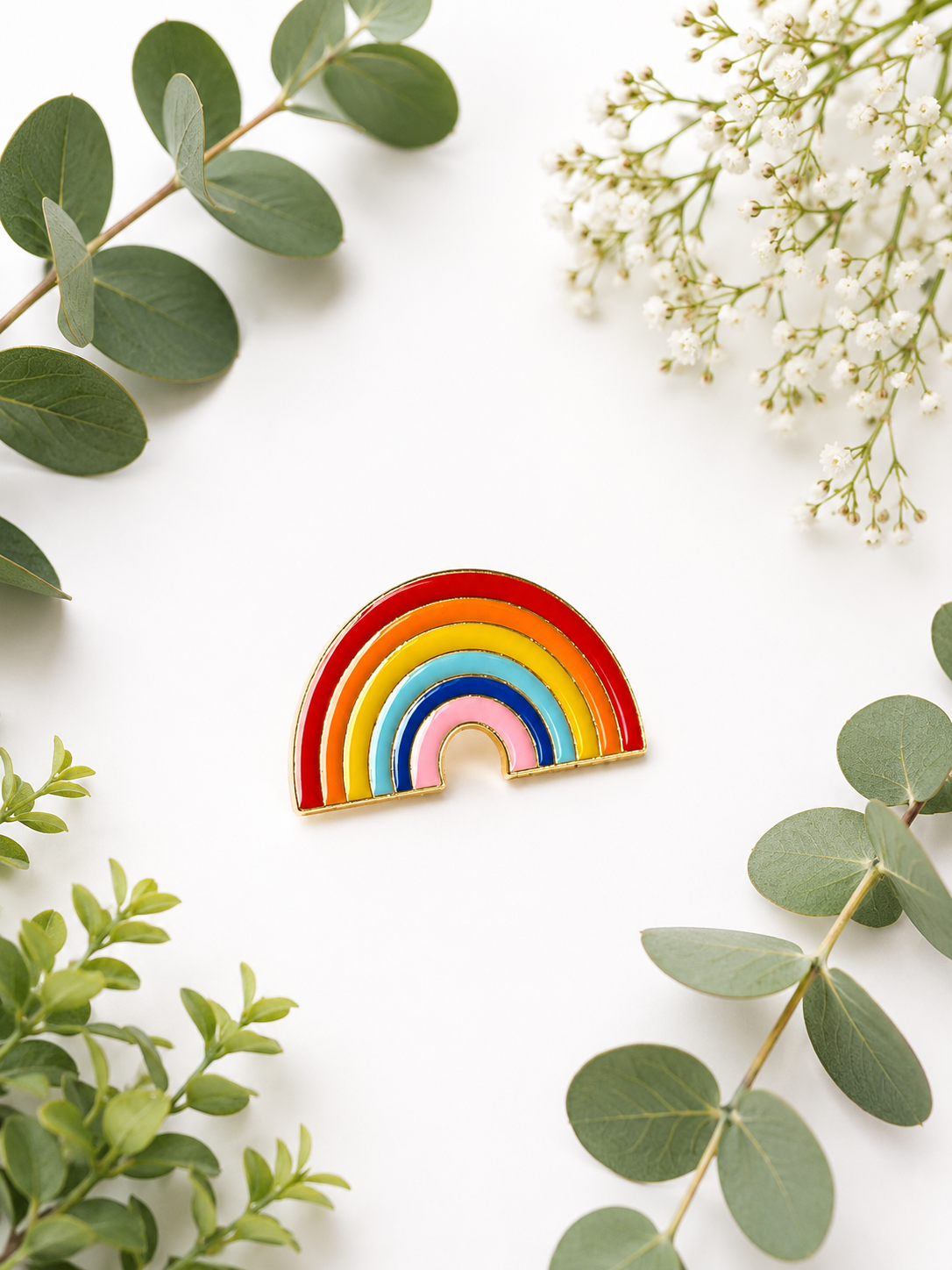 Rainbow Pride Enamel Pin