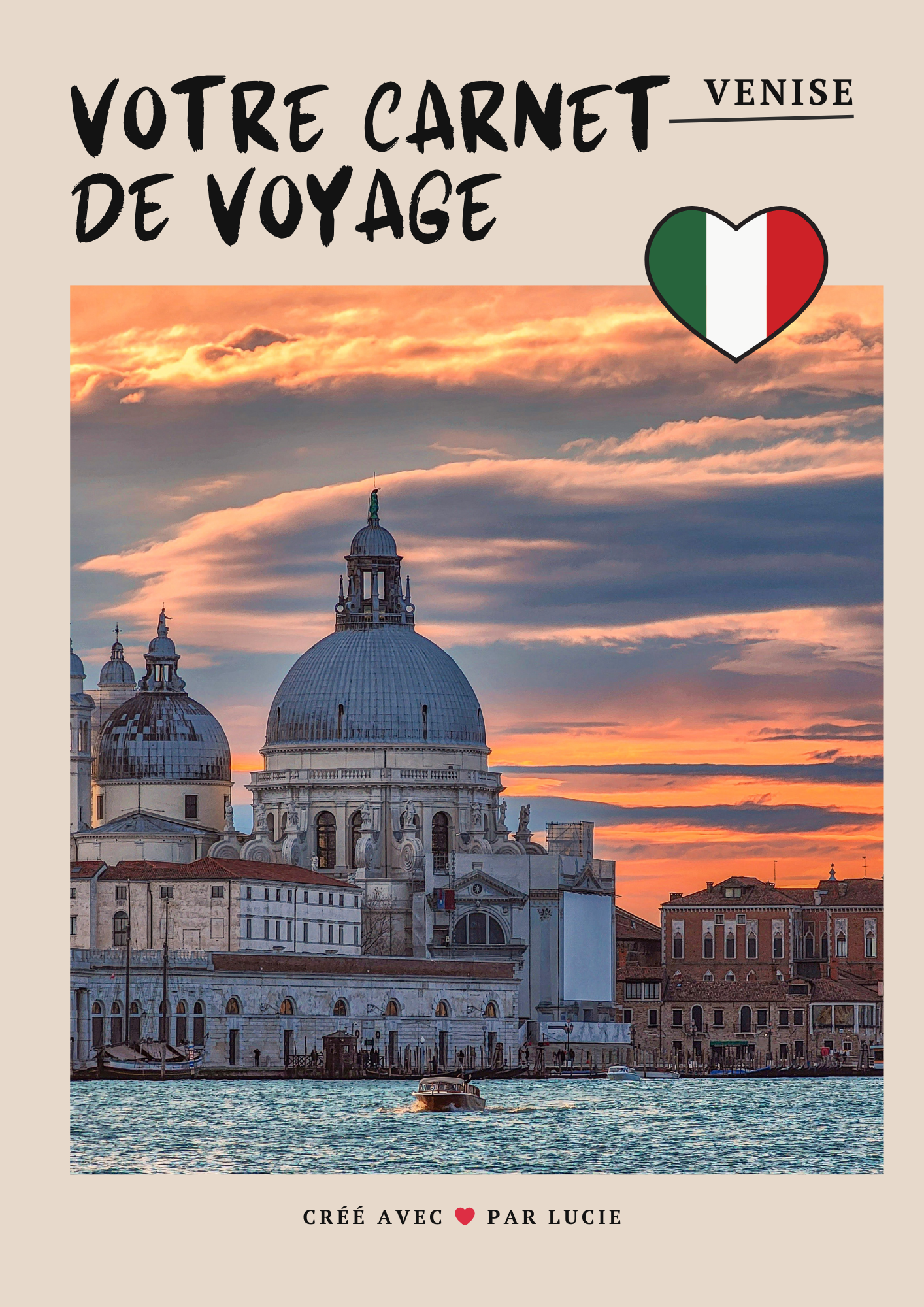 Carnet de voyage à Venise