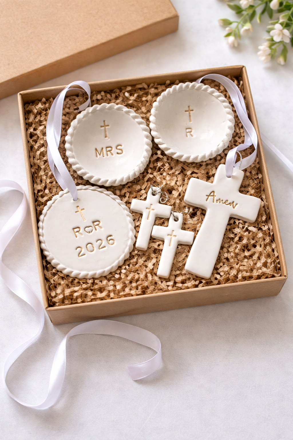 Custom Faith & Union Keepsake Set