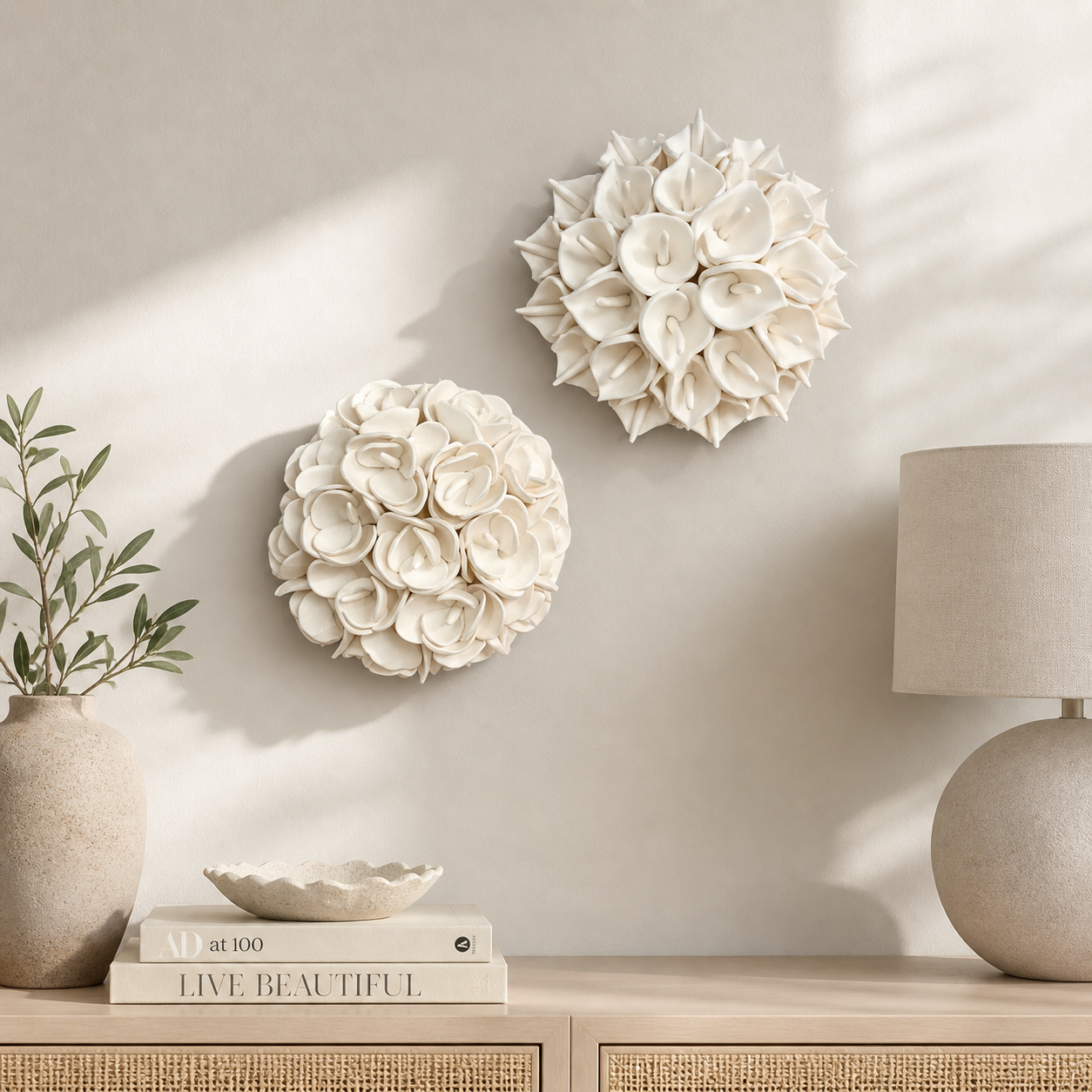The Bloom Floral Wall Sculpture