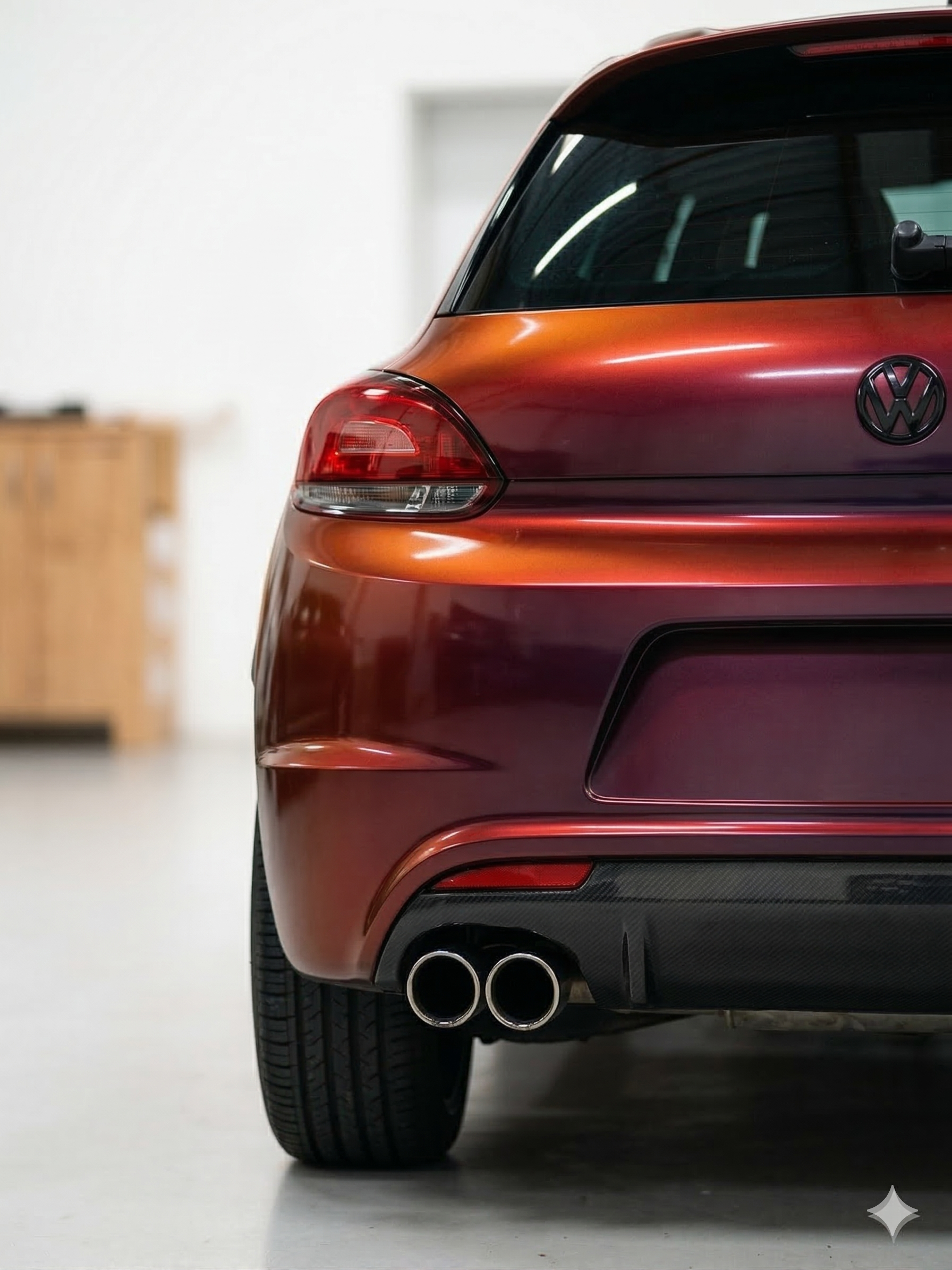 Aplikace barevné wrap fólie a PPF ochrany laku Volkswagen České Budějovice