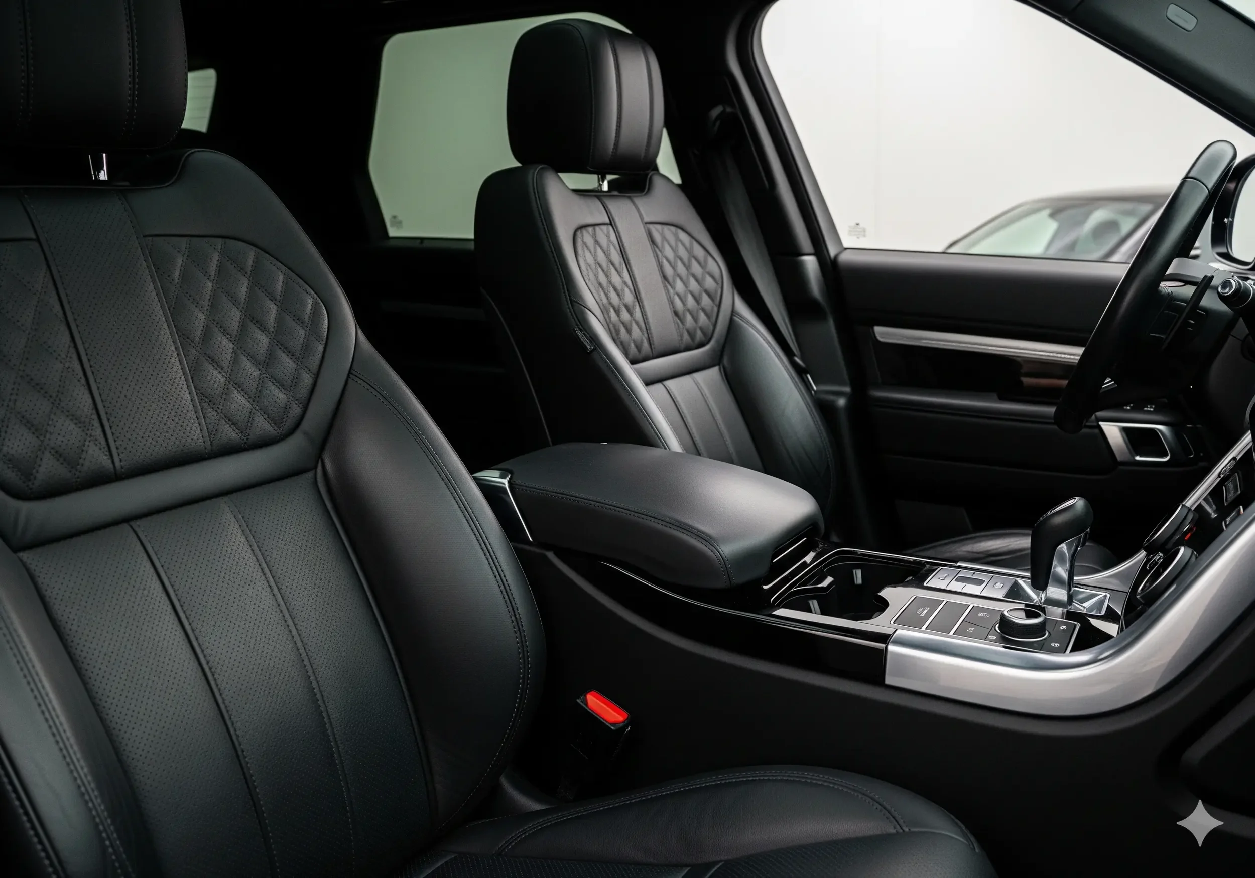 Hloubkové čištění a impregnace koženého interiéru auta detailing České Budějovice