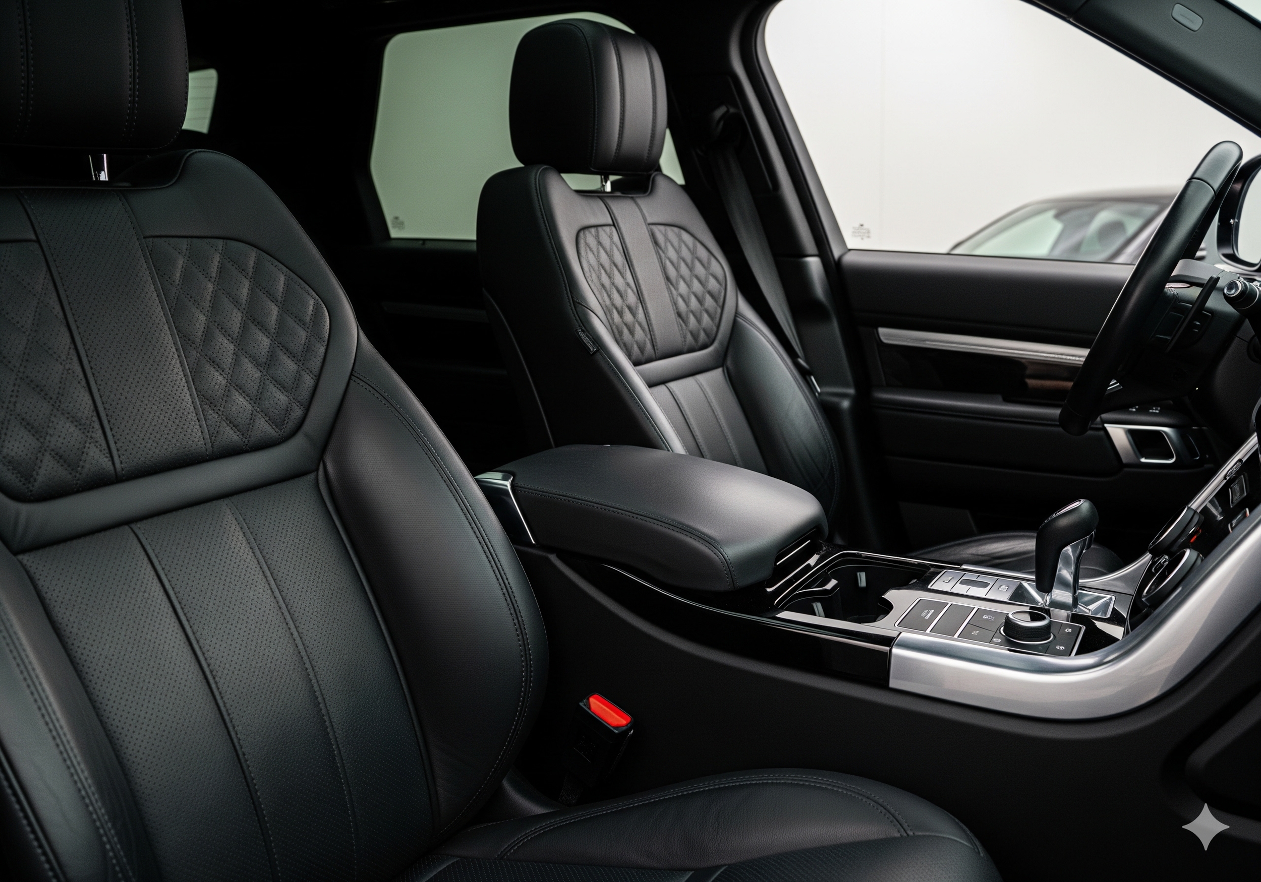 Hloubkové čištění a impregnace koženého interiéru auta detailing České Budějovice