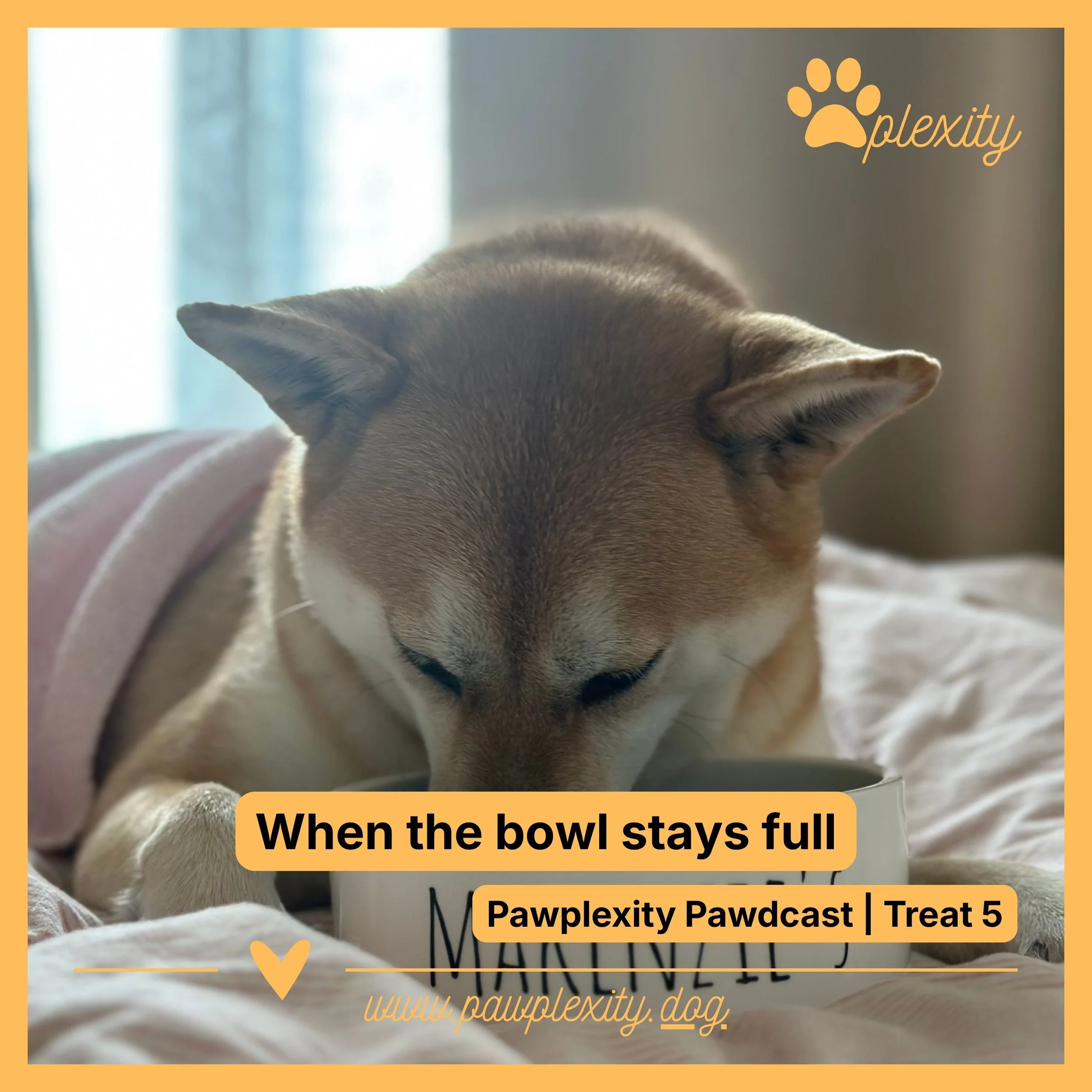 When the bowl stays full