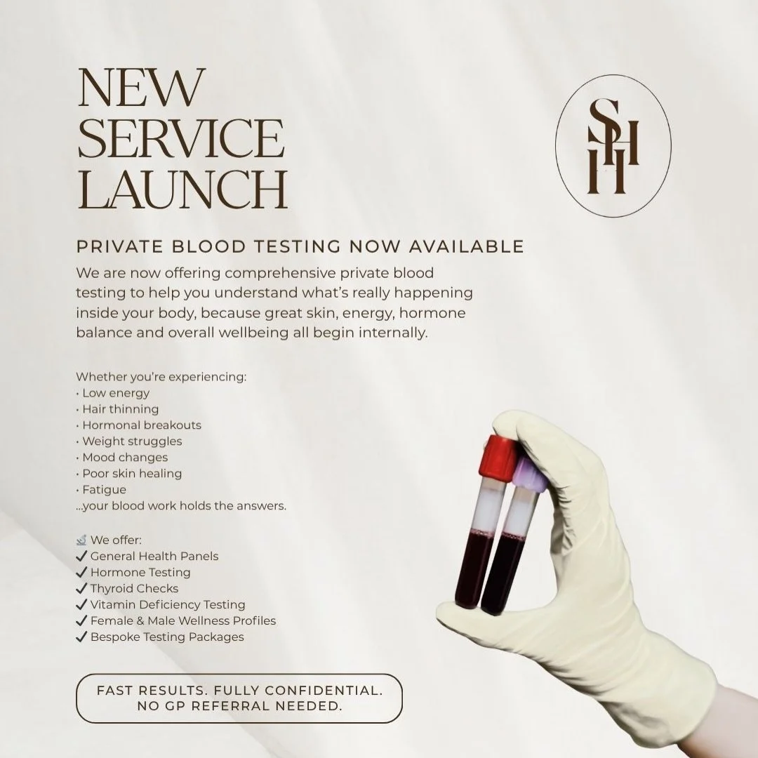 NEW SERVICE🩸💉

Exclusively at @thebeautyhub.pembs 
Once a month (dependant on demand) 

📆 April 22nd
📆 May 16th

DM me to book a slot on these dates! Pay L8ter is available on all of the above! My messages are open for any questions✨

#bloodtest 