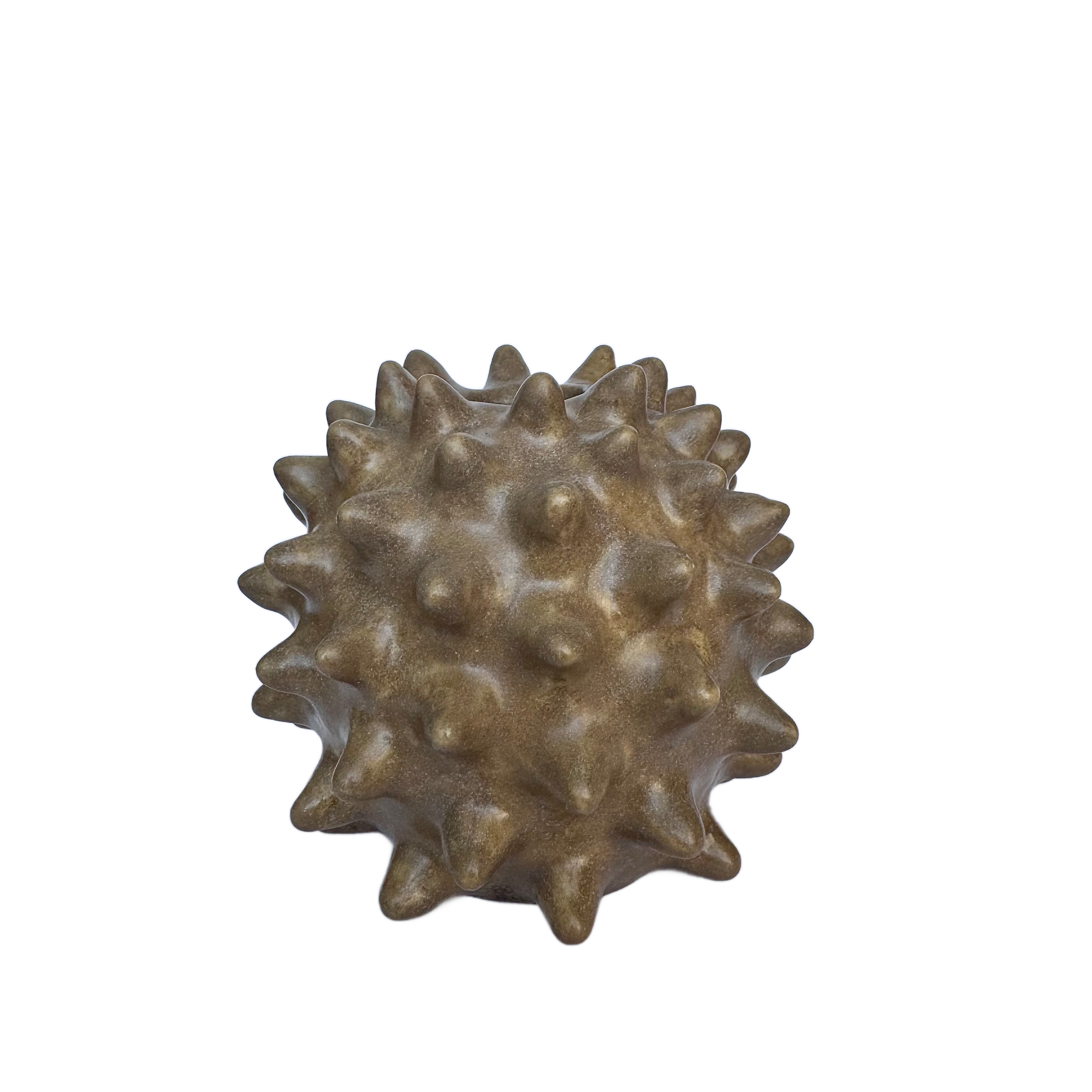 mini spike vase brown.PNG