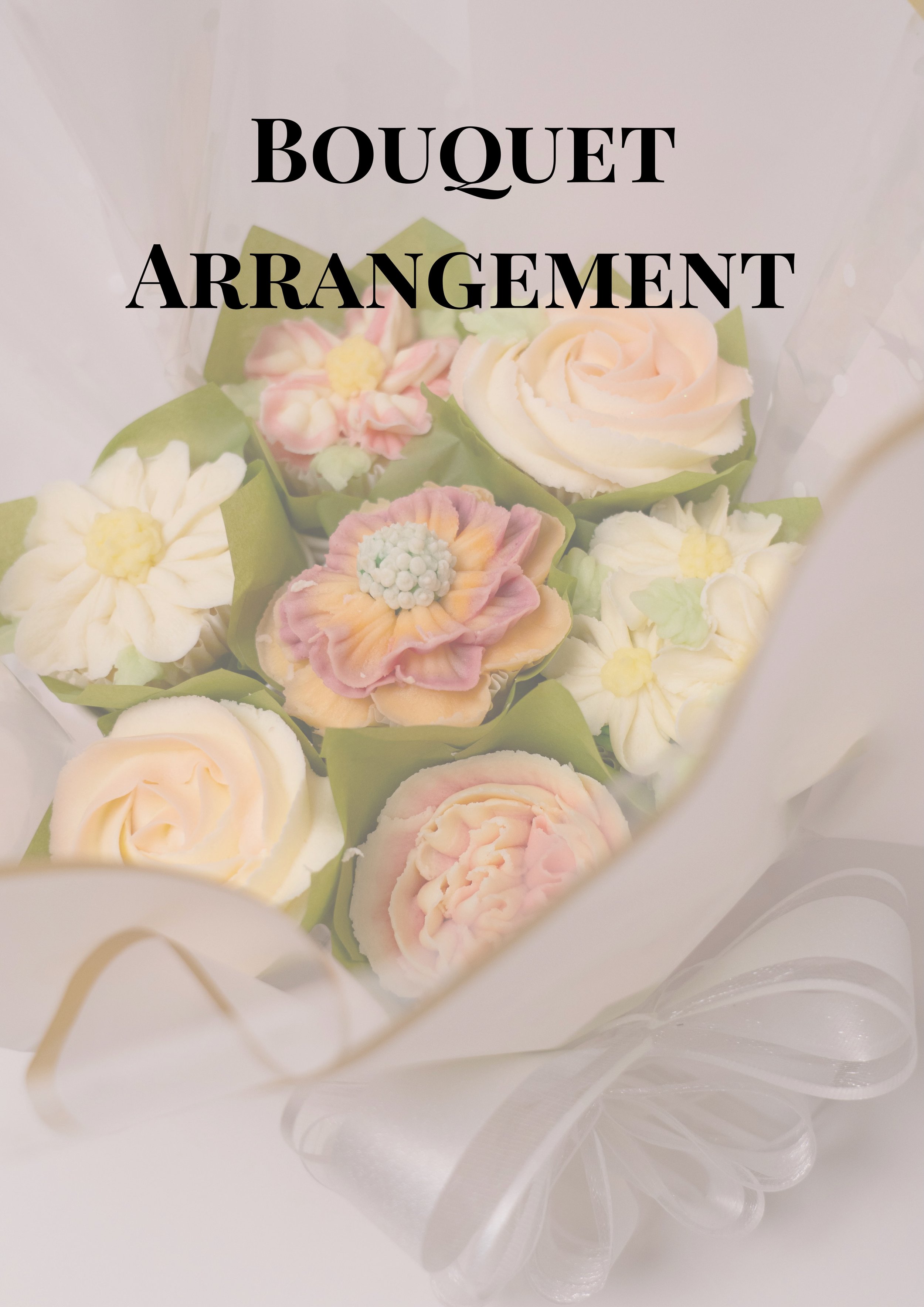 Cellophane Bouquet Arrangement