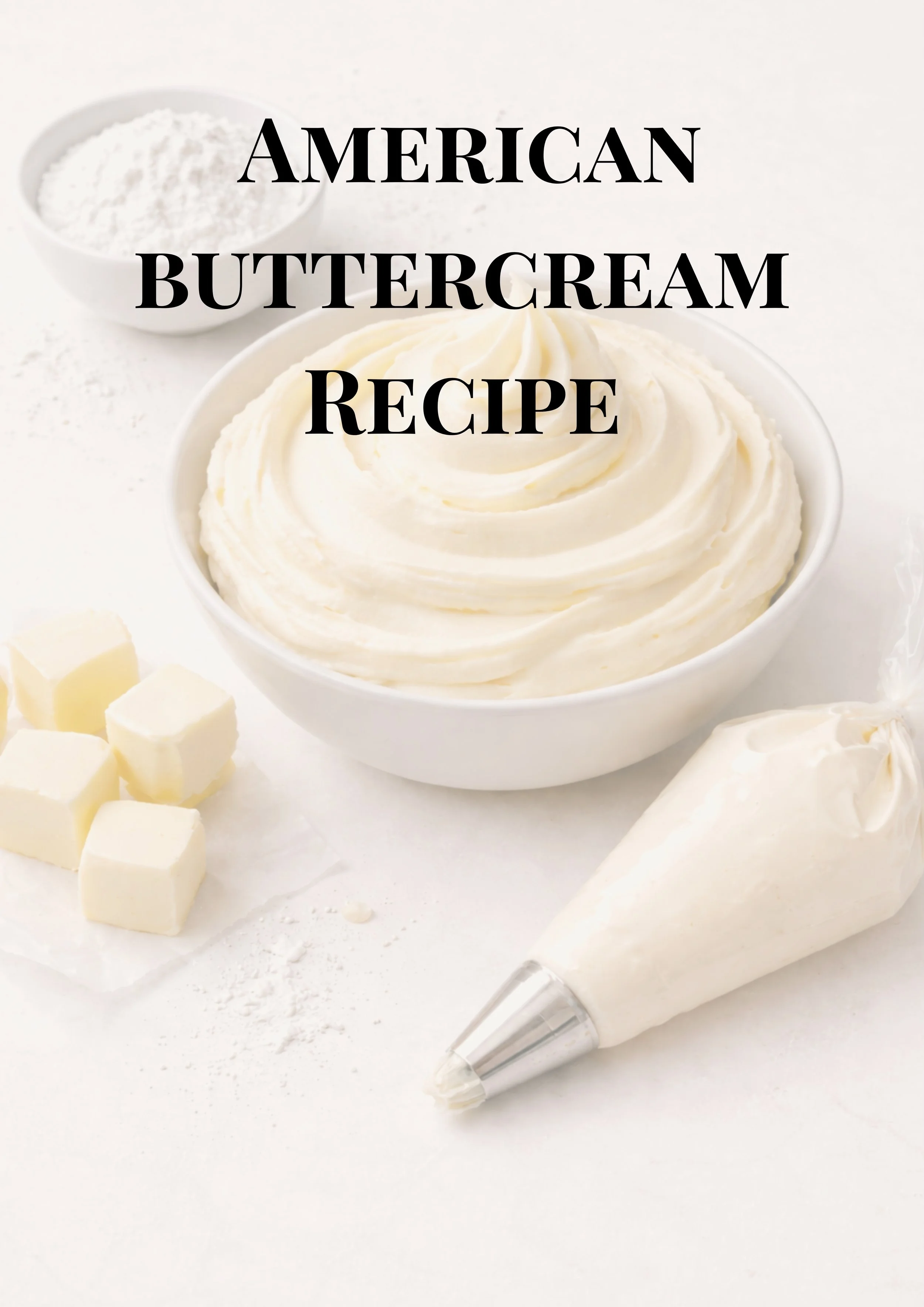 Perfect Buttercream Formula (Classic + Vegan)