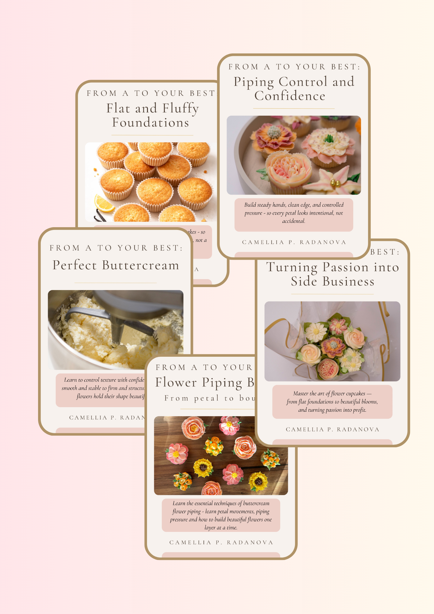 The Cupcake Flower Method