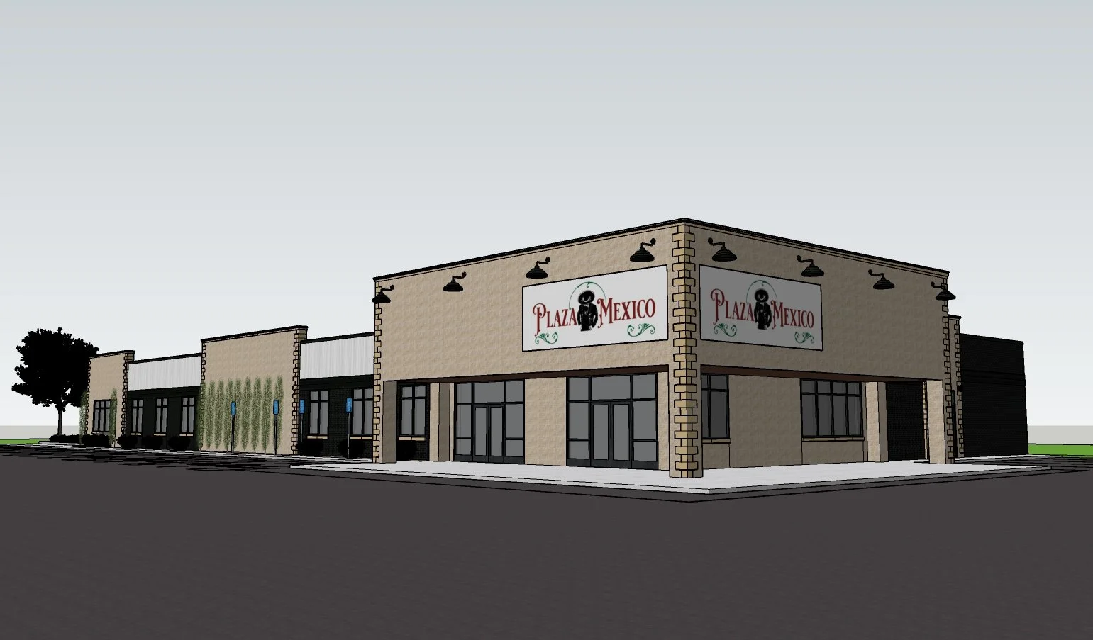 Aldi Grocery Store to Banquet Hall Conversion