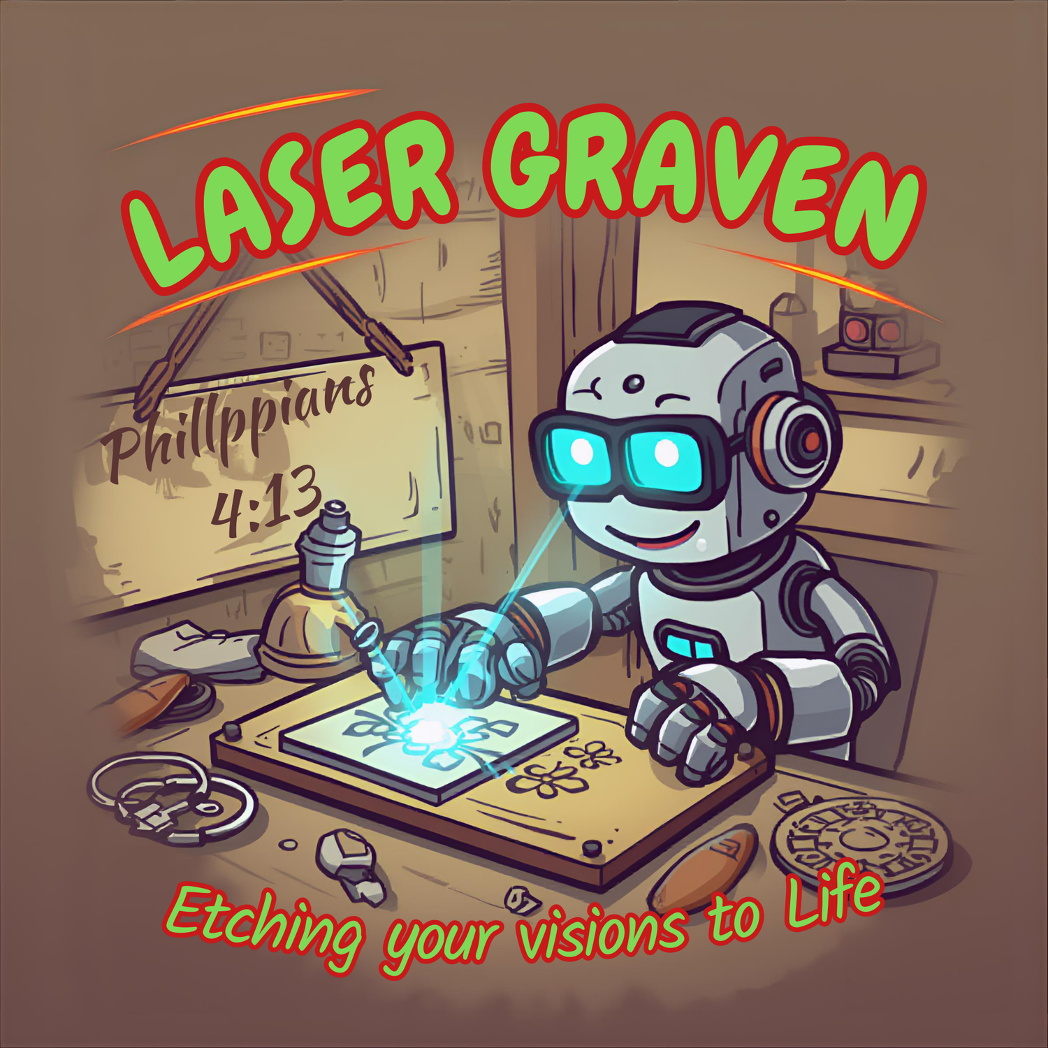 Laser Graven