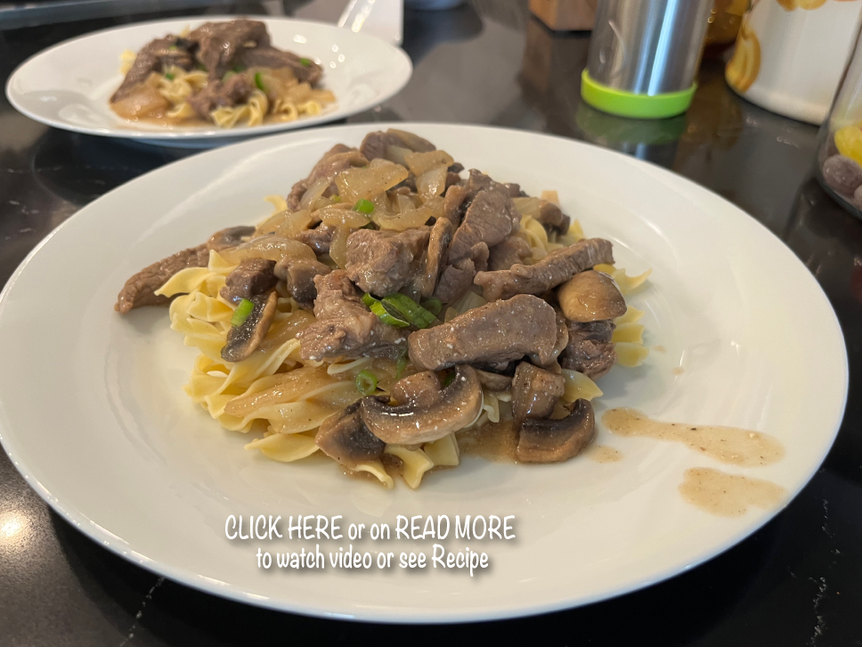 Beef Stroganoff
