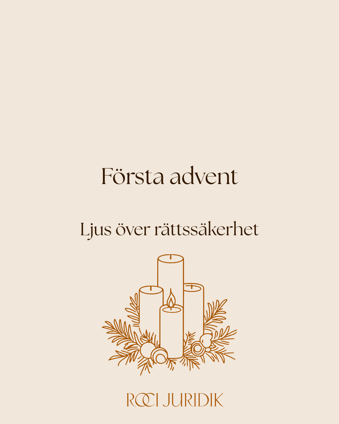 Första advent