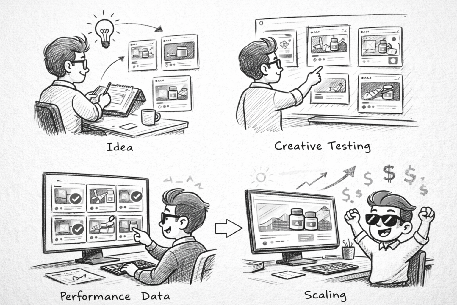 The Role of Creative Strategy in Scalable Advertising