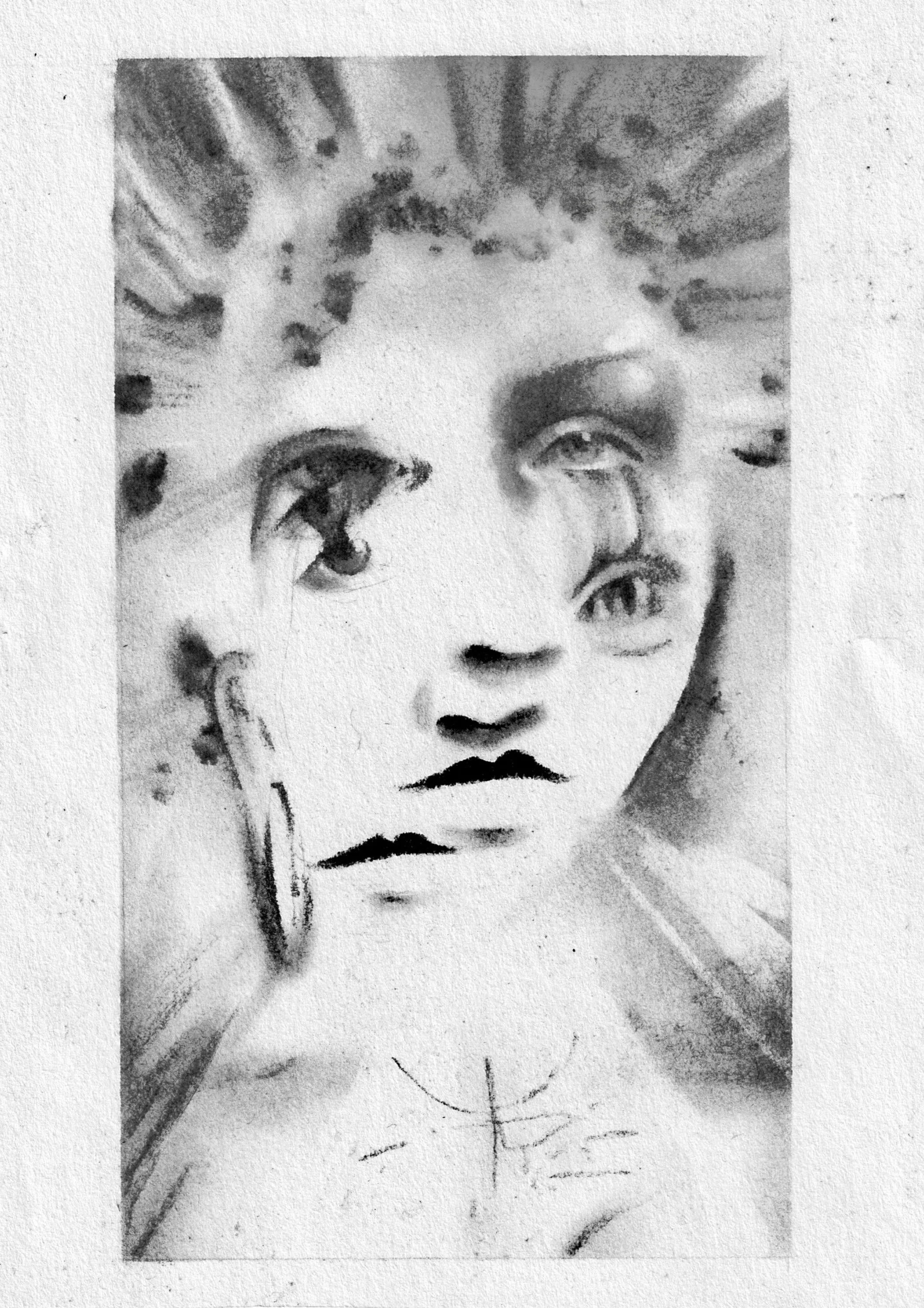 CHARCOAL ON PAPER