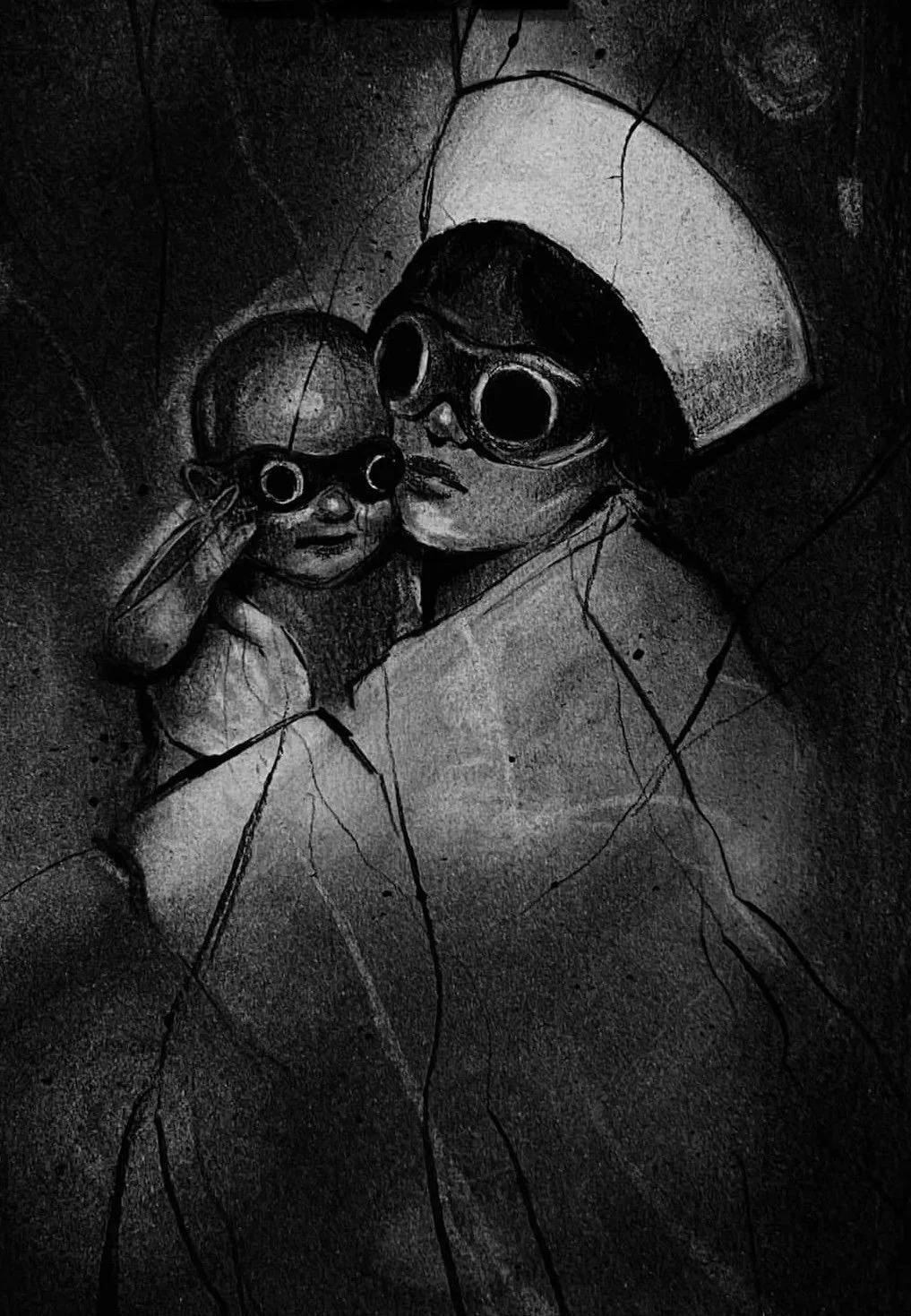 CHARCOAL ON PAPER