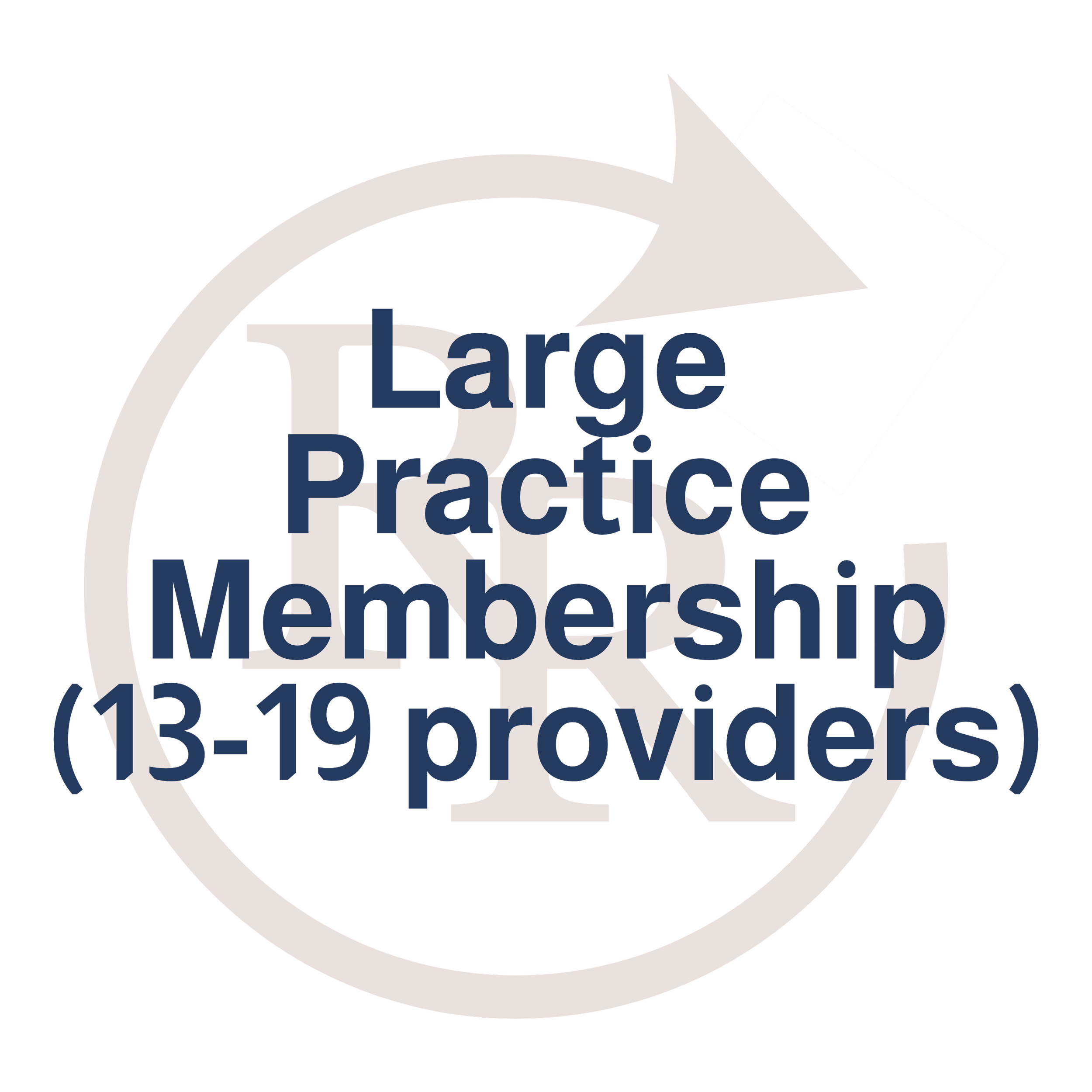 Large Practice Membership (13-19 providers)