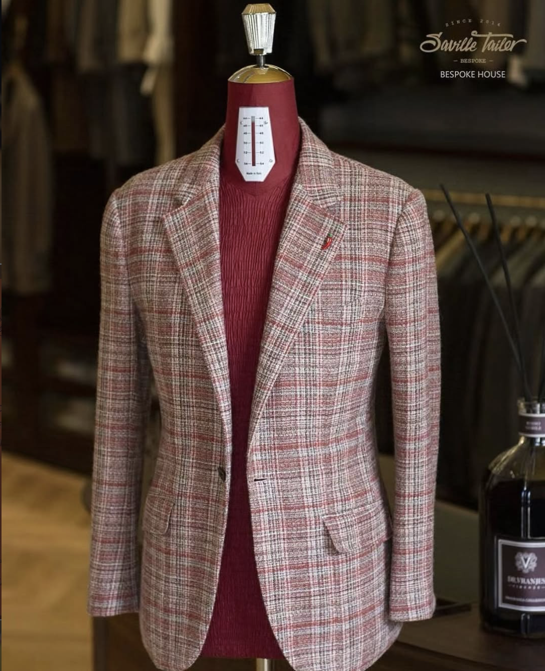 A bespoke casual blazer.